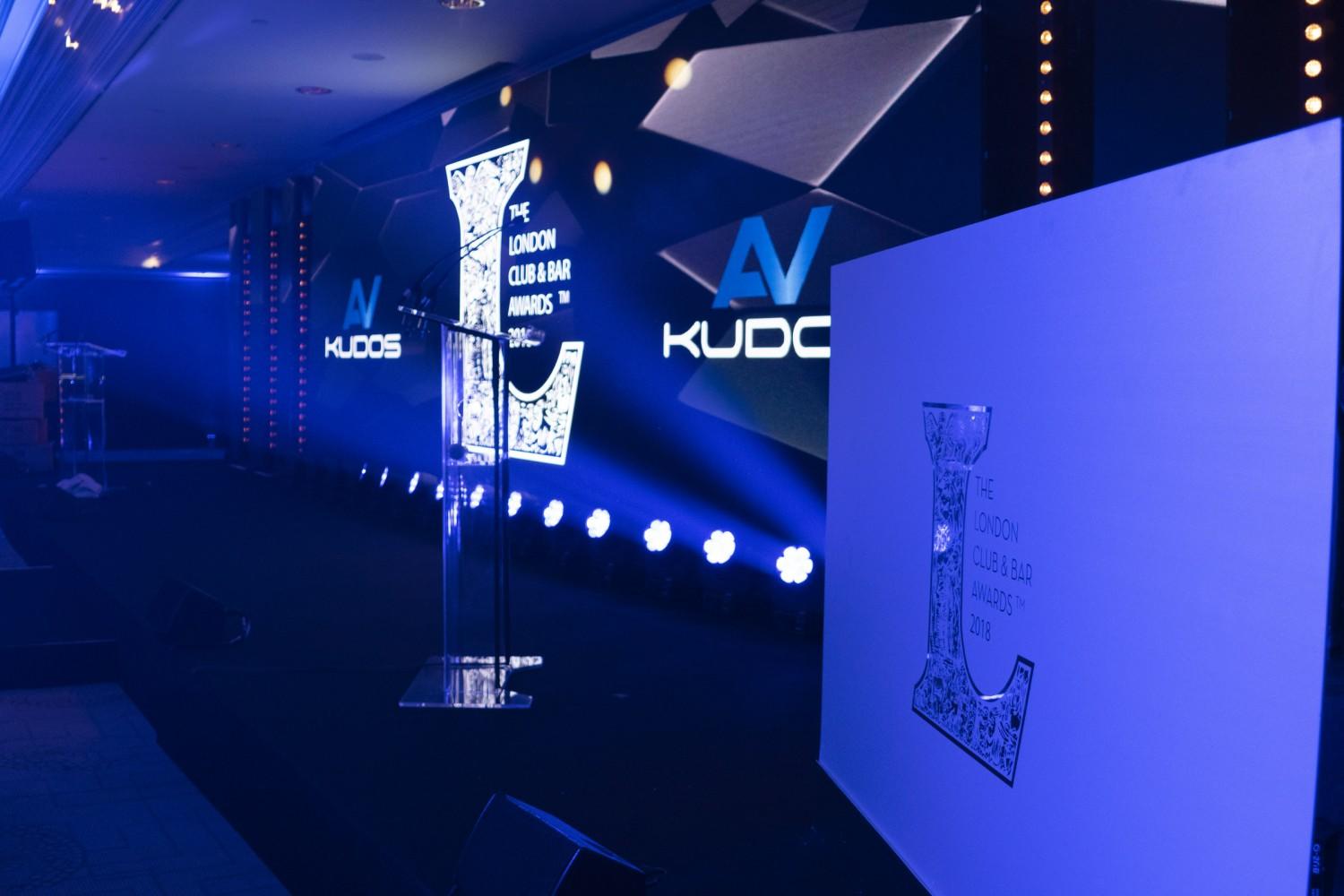 The London Club & Bar Awards — Kudos AV event production, photo 3