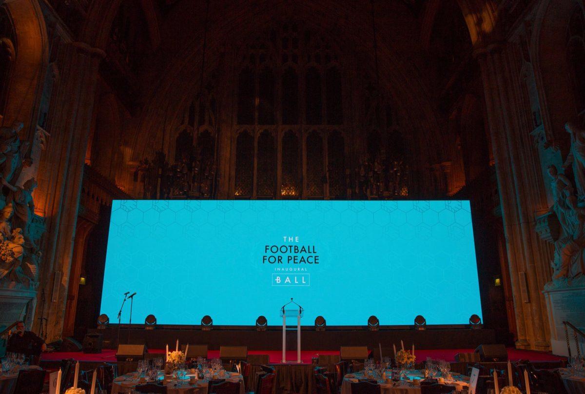 Football For Peace Ball — Kudos AV event production, photo 9