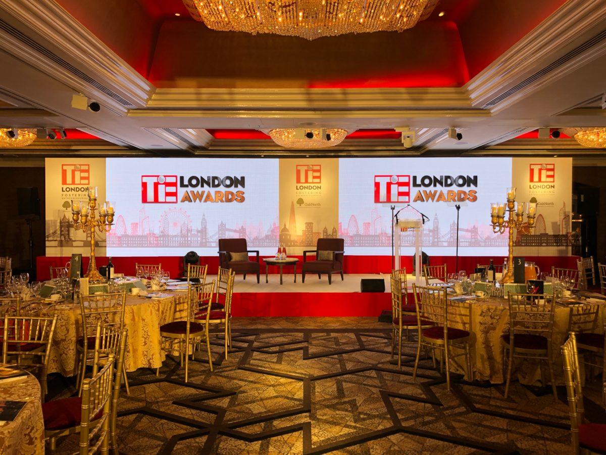 TiE London Awards — event production by Kudos AV