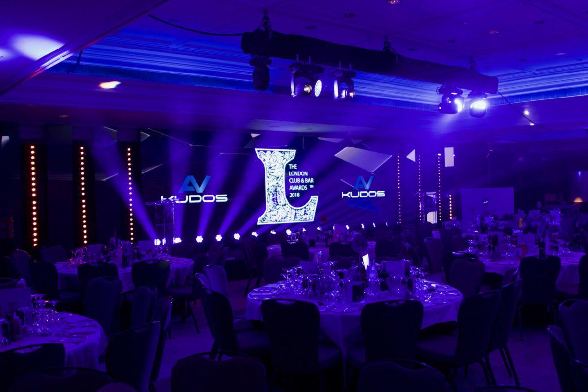 The London Club & Bar Awards — Kudos AV event production, photo 7