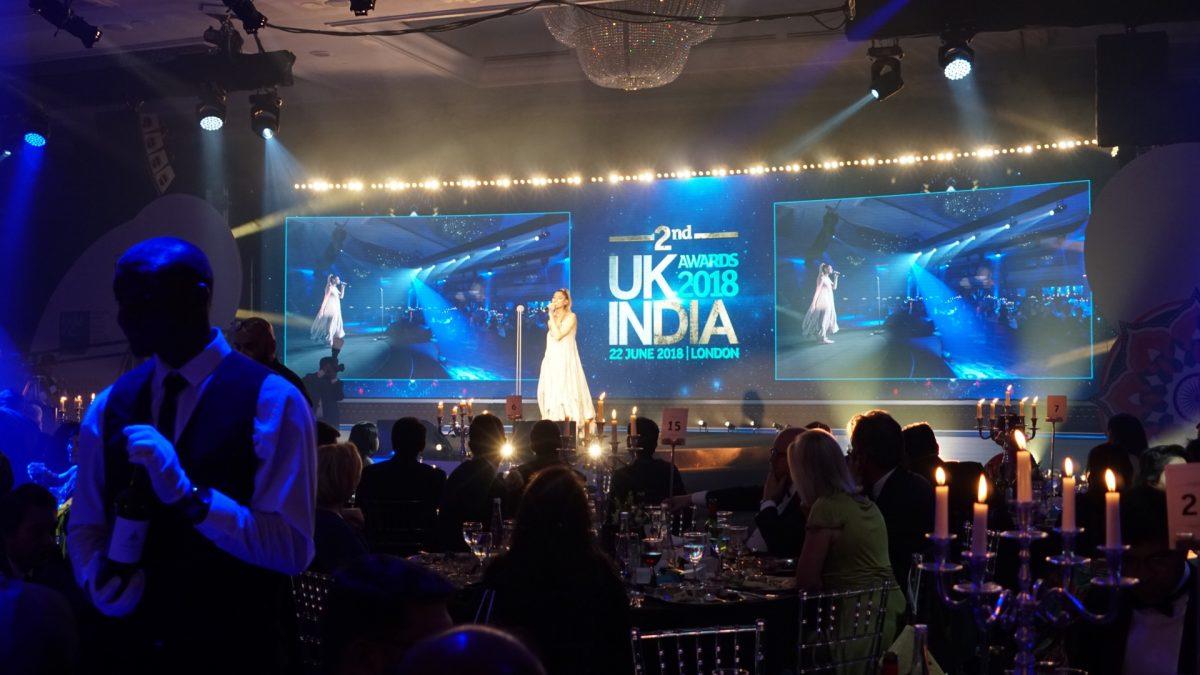 UK India Awards — event production by Kudos AV