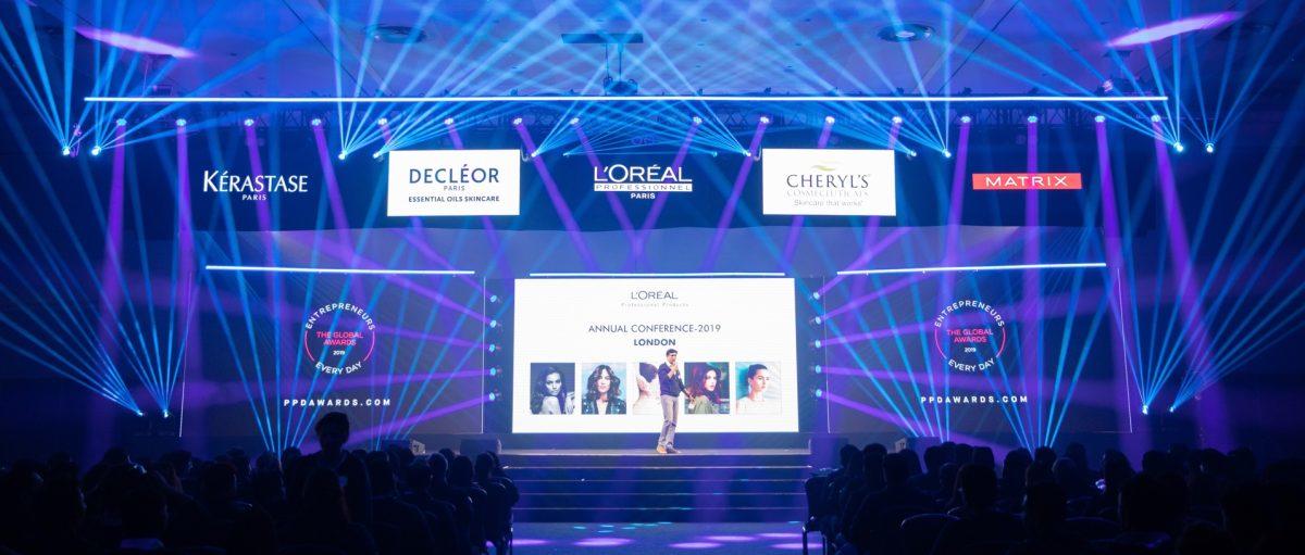 L'Oréal Professional — event production by Kudos AV