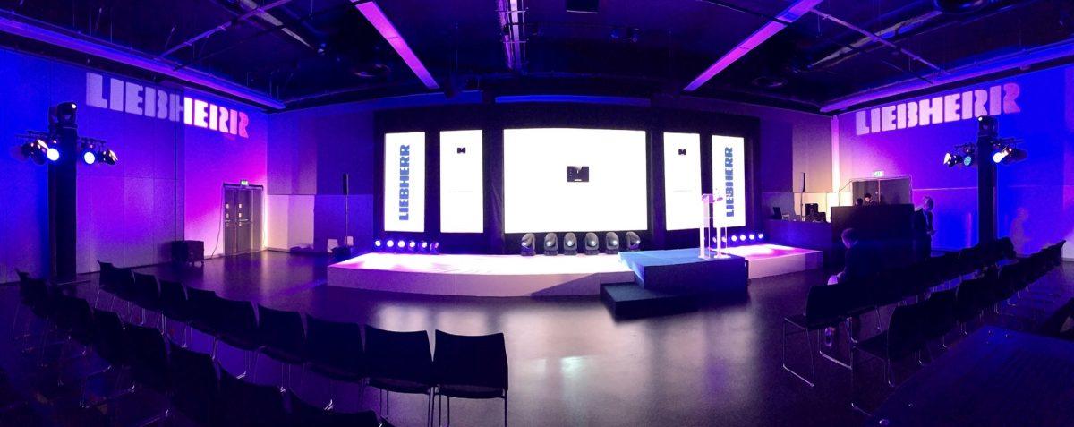 Liebherr — event production by Kudos AV