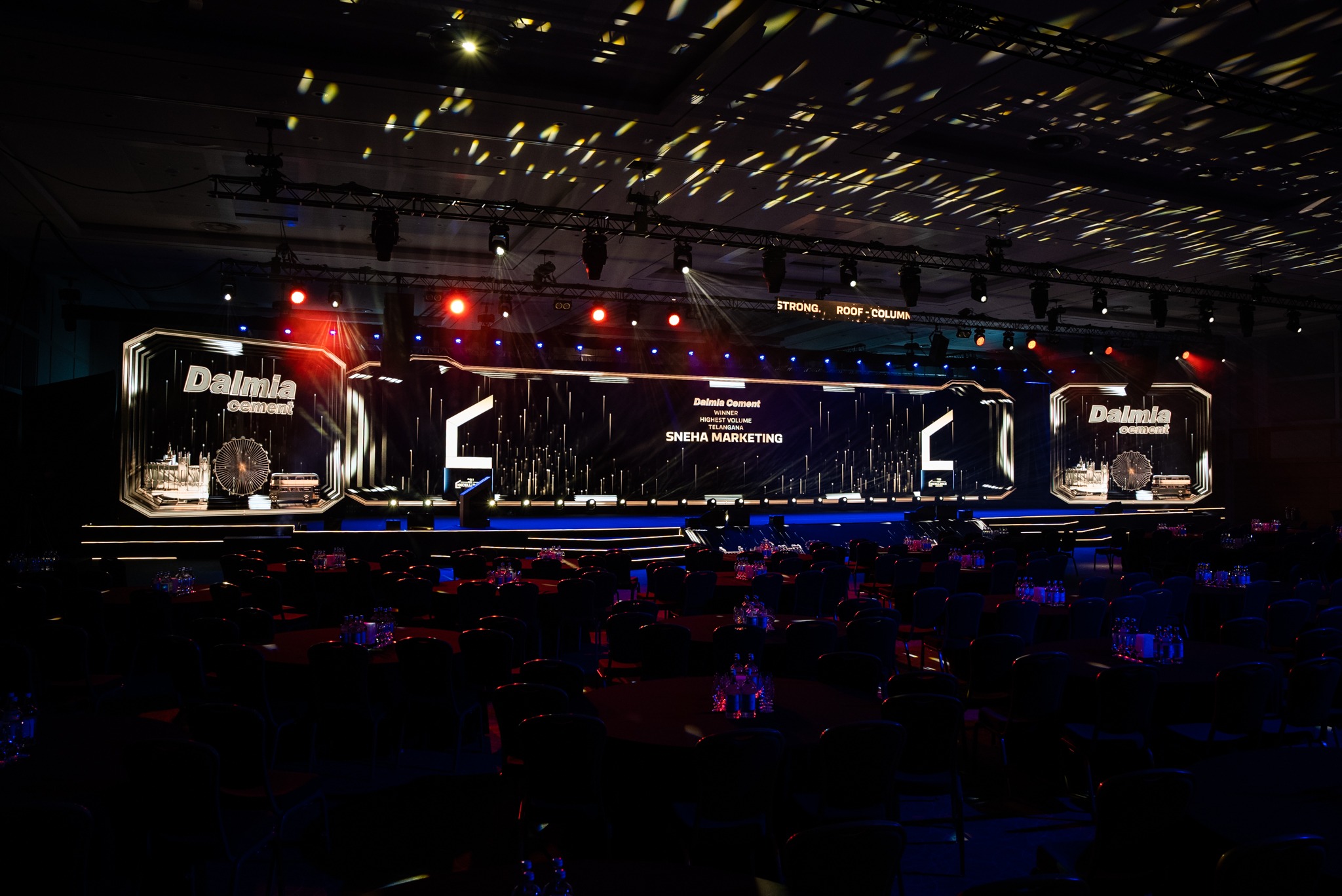 Dalmia Cement RCF Excellence Awards at InterContinental London – The O2 — Kudos AV event production, photo 5