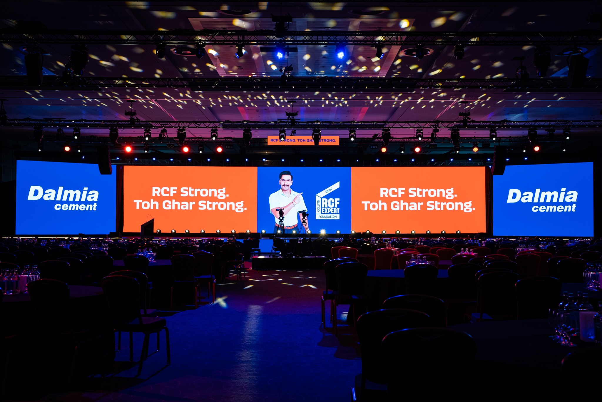 Dalmia Cement RCF Excellence Awards at InterContinental London – The O2 — Kudos AV event production, photo 3