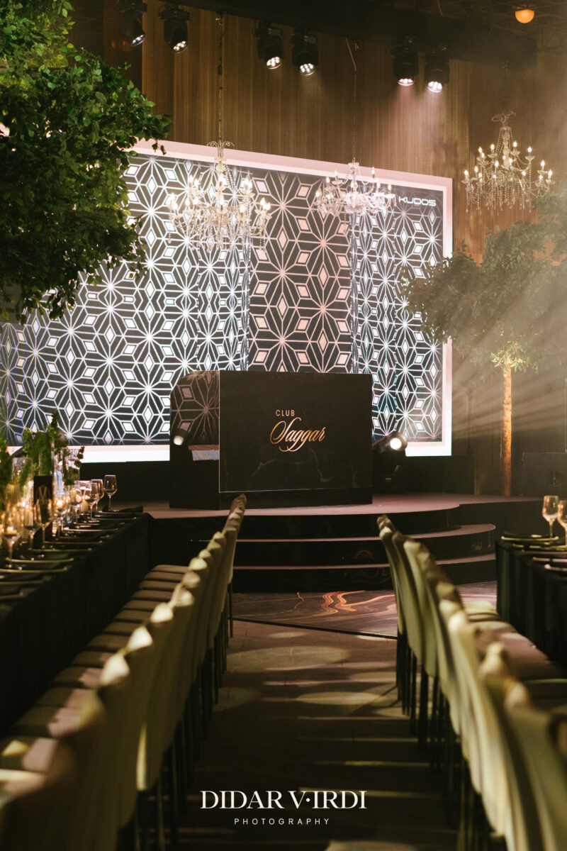 Luxury wedding production at The Londoner — Kudos AV event production, photo 1