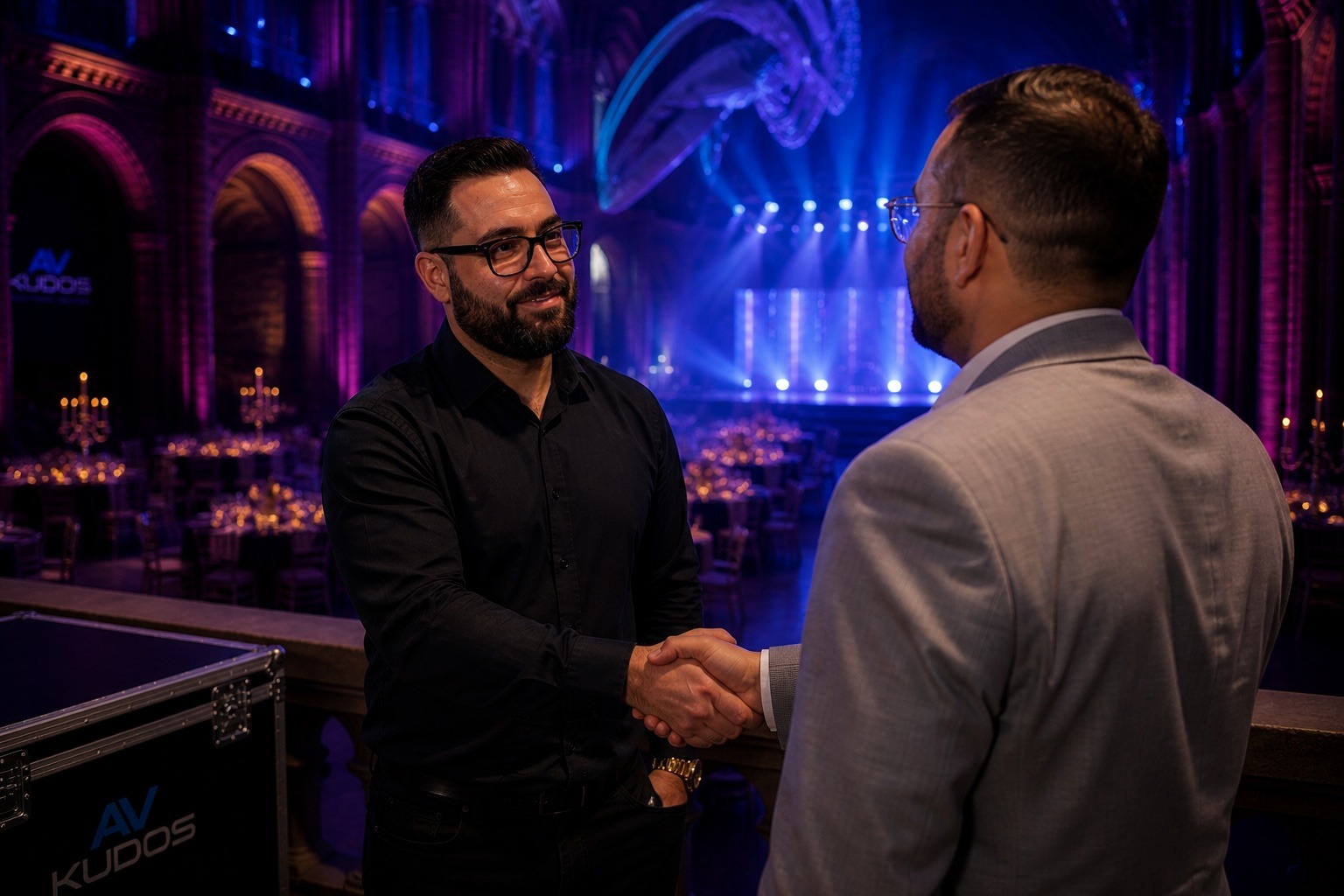 Kudos AV event production — stage 6