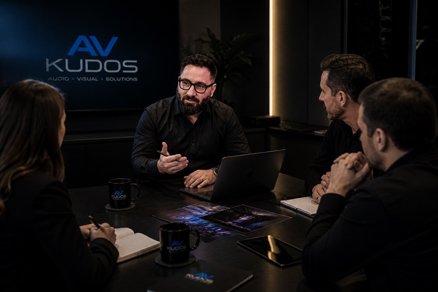 Kudos AV event production — stage 1