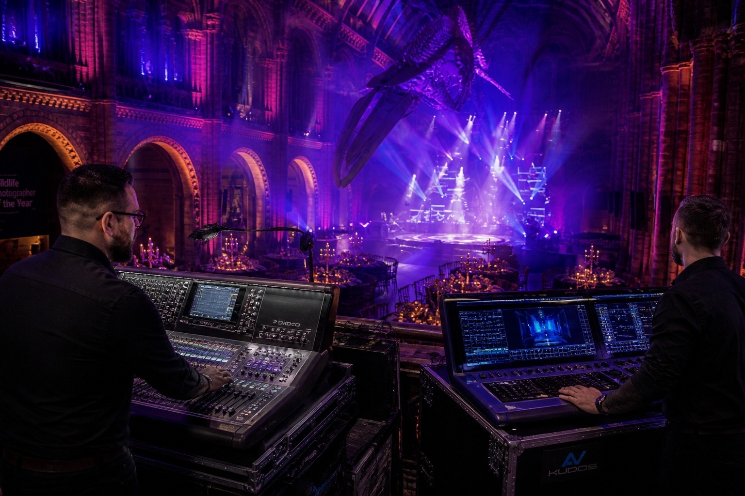 Kudos AV event production — stage 4