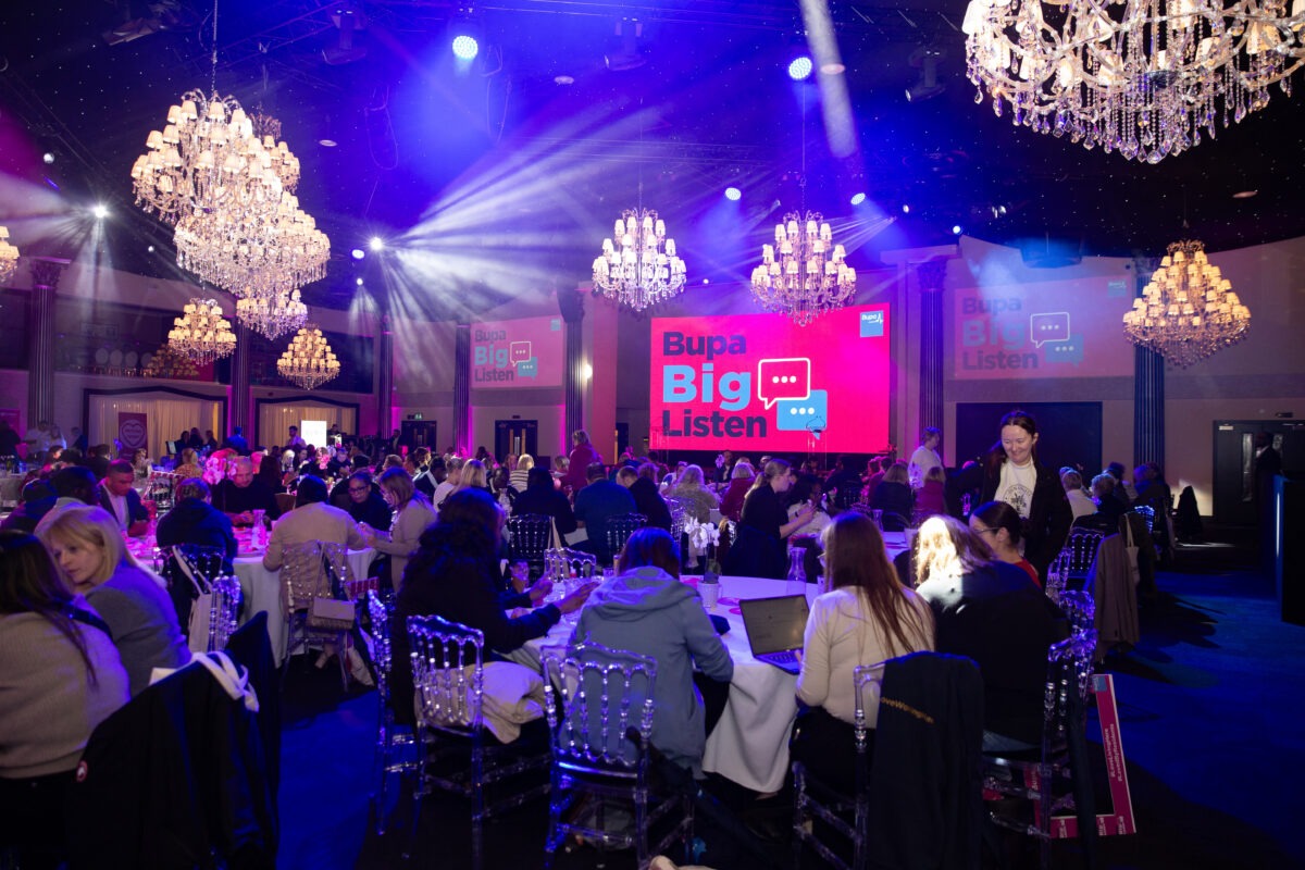 Bupa Annual Conference — event production by Kudos AV