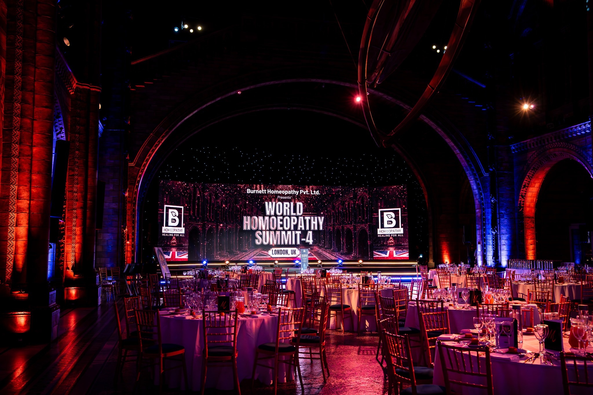 World Homoeopathy Summit 4.0 at the Natural History Museum London — Kudos AV event production, photo 22