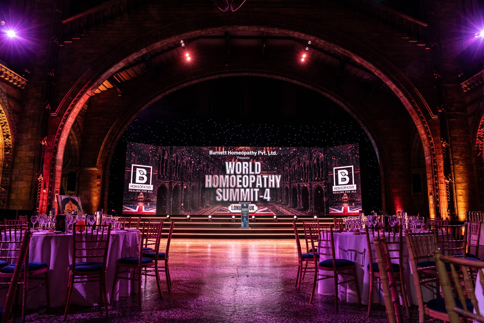 World Homoeopathy Summit 4.0 at the Natural History Museum London — Kudos AV event production, photo 16