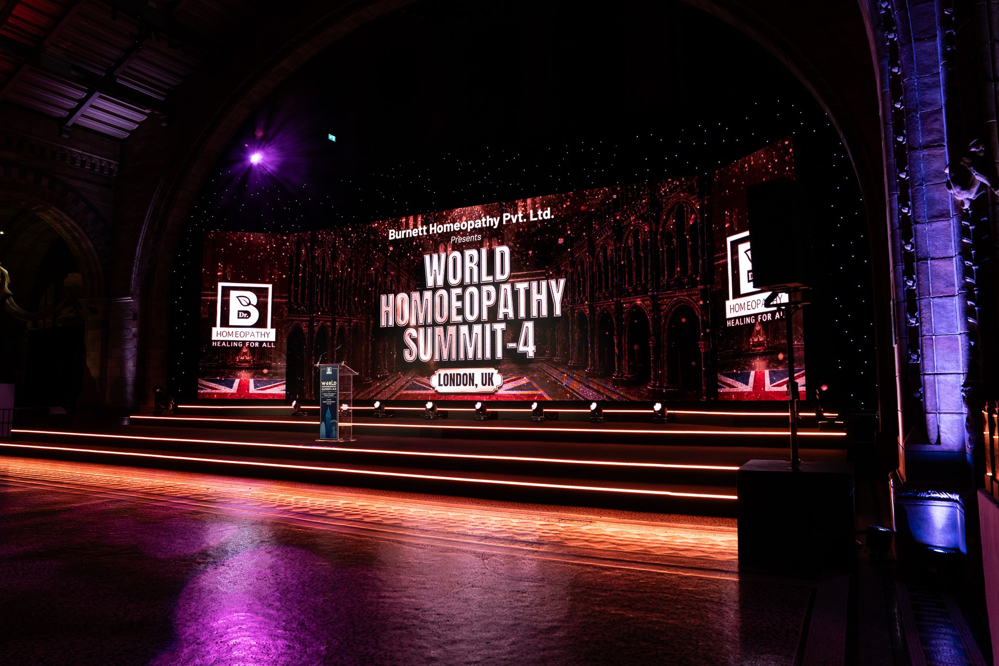 World Homoeopathy Summit 4.0 at the Natural History Museum London — Kudos AV event production, photo 15