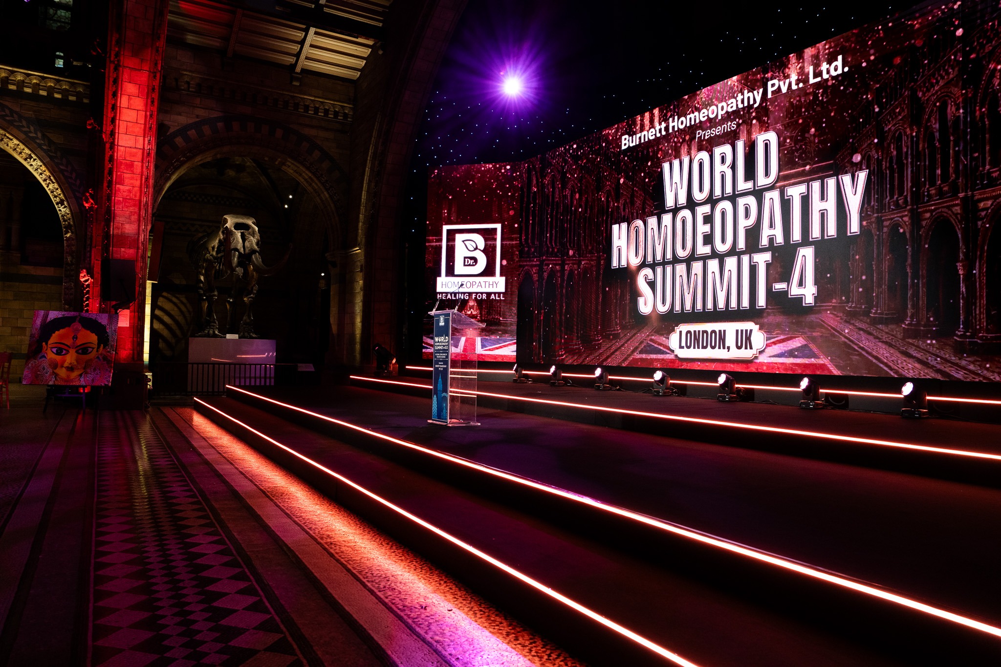 World Homoeopathy Summit 4.0 at the Natural History Museum London — Kudos AV event production, photo 14