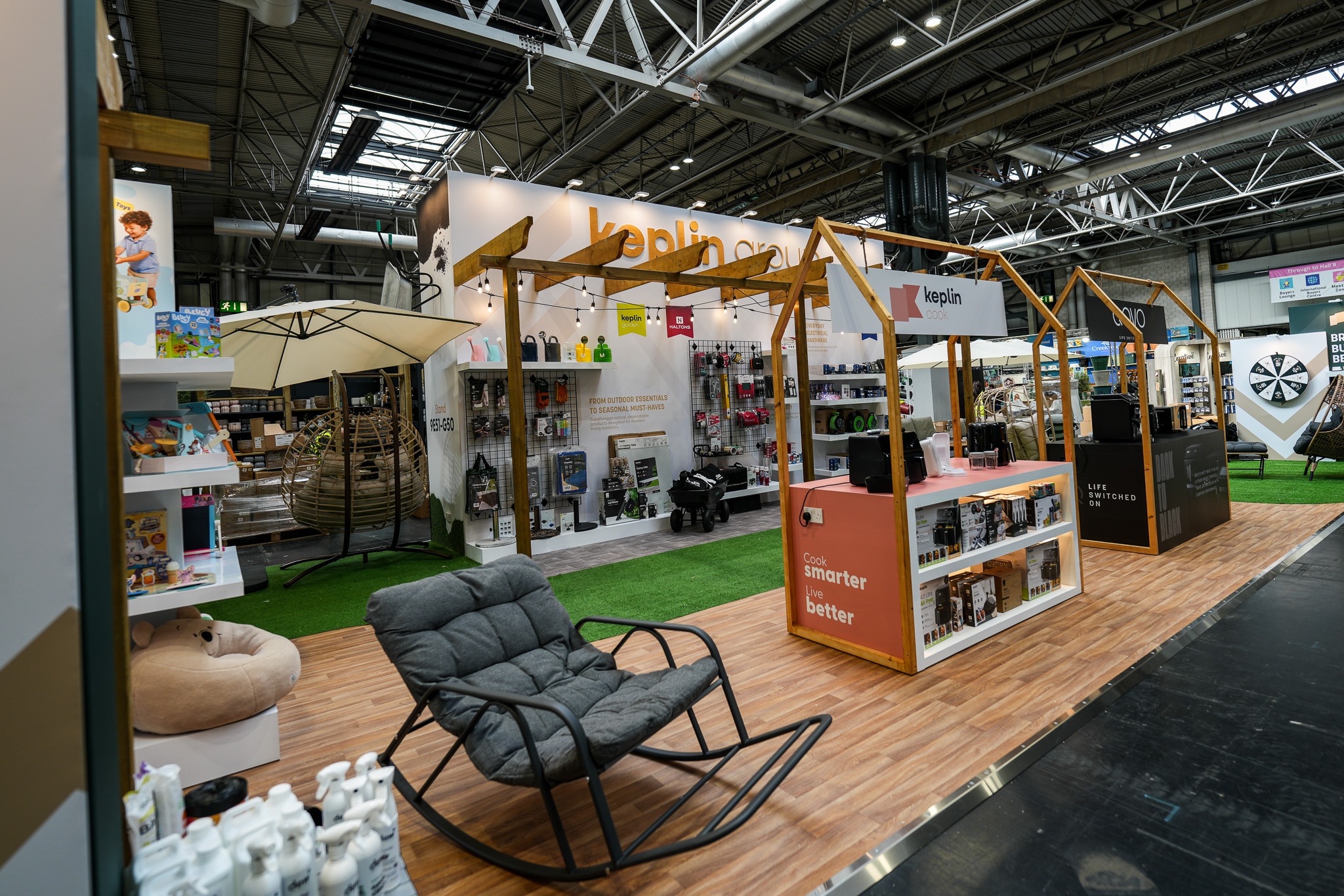 Exhibition Stand at Glee Birmingham, Keplin Group