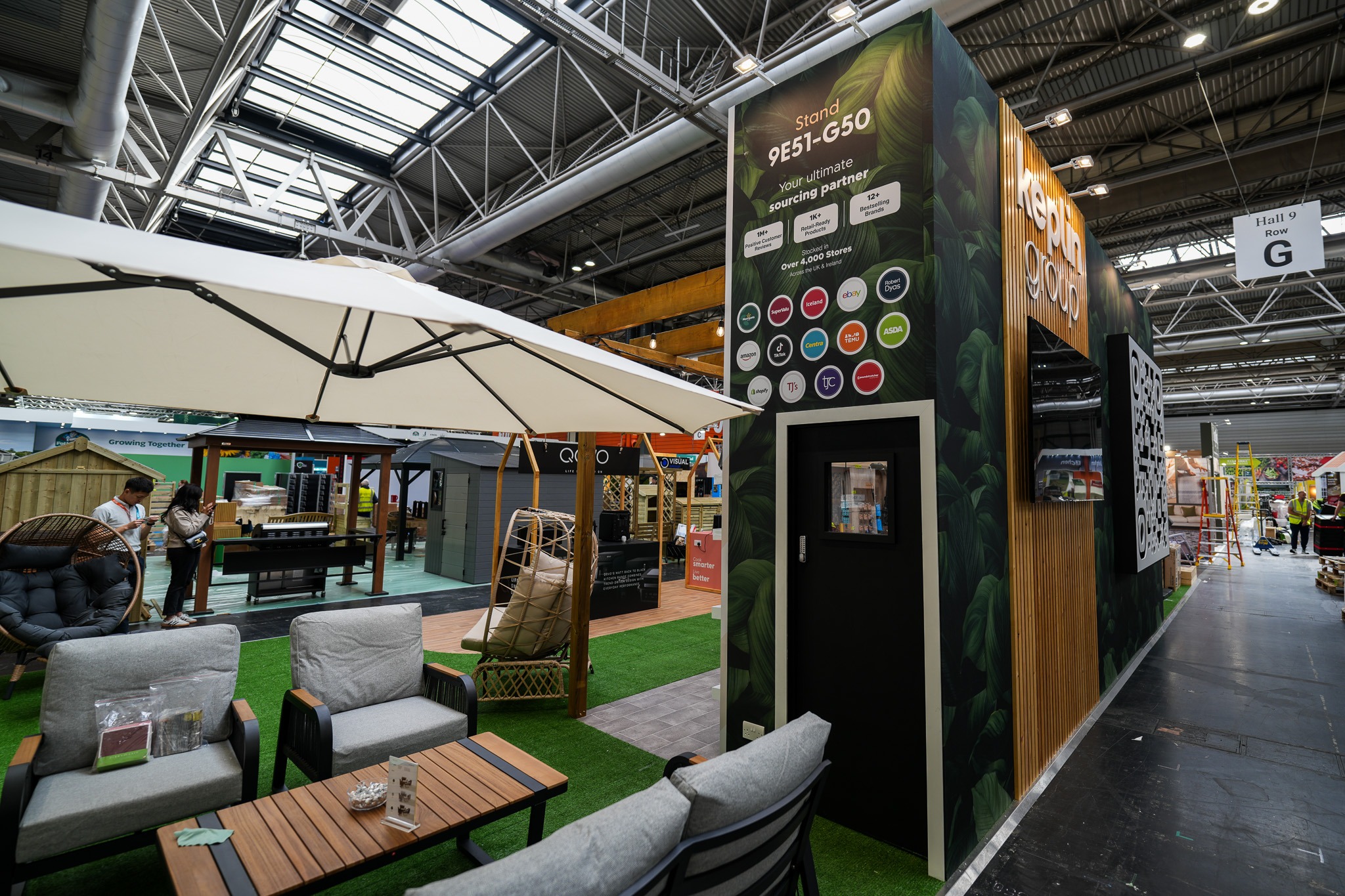 Exhibition Stand at Glee Birmingham, Keplin Group
