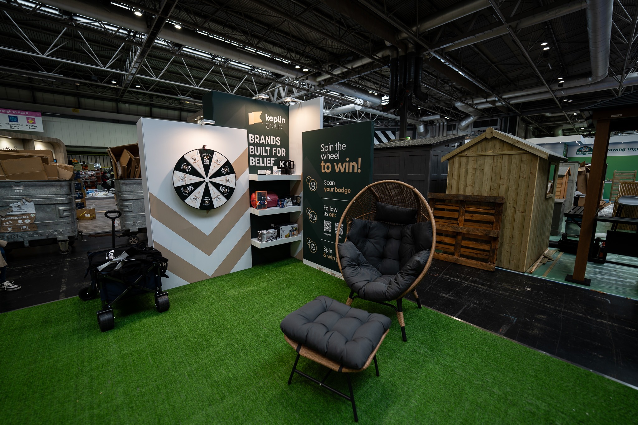 Exhibition Stand at Glee Birmingham, Keplin Group