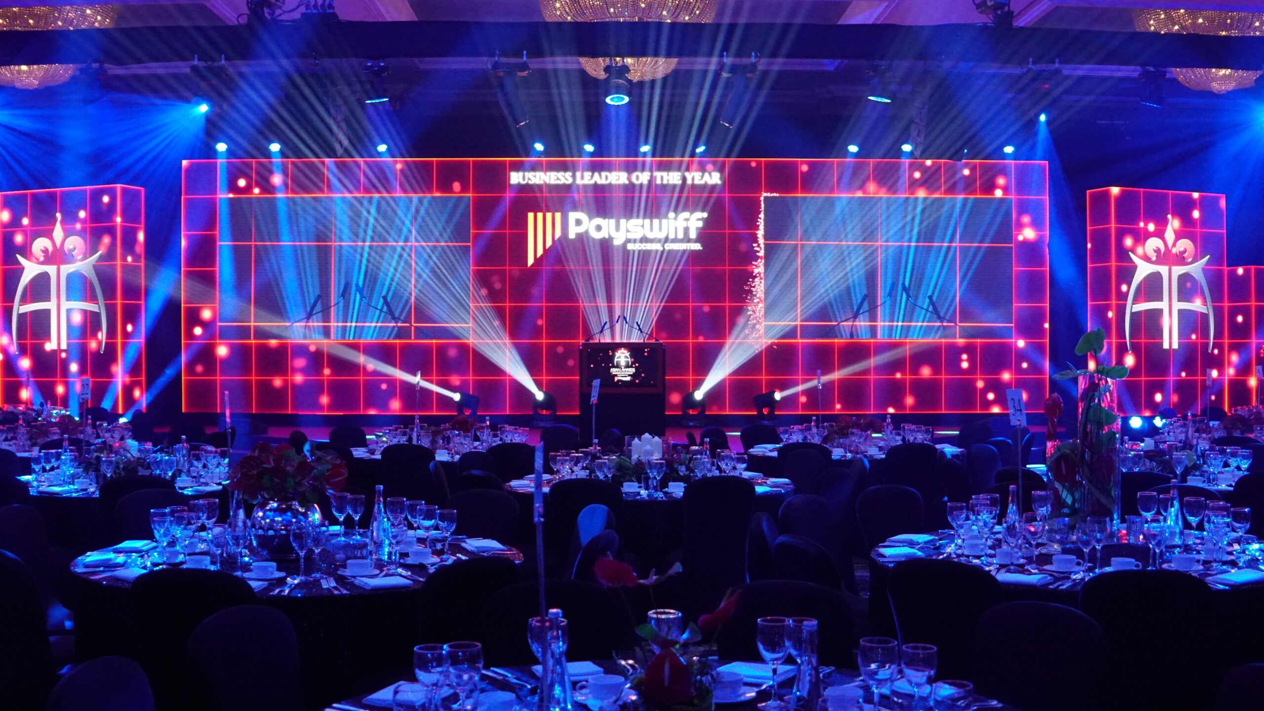 The Asian Awards — Kudos AV event production, photo 1