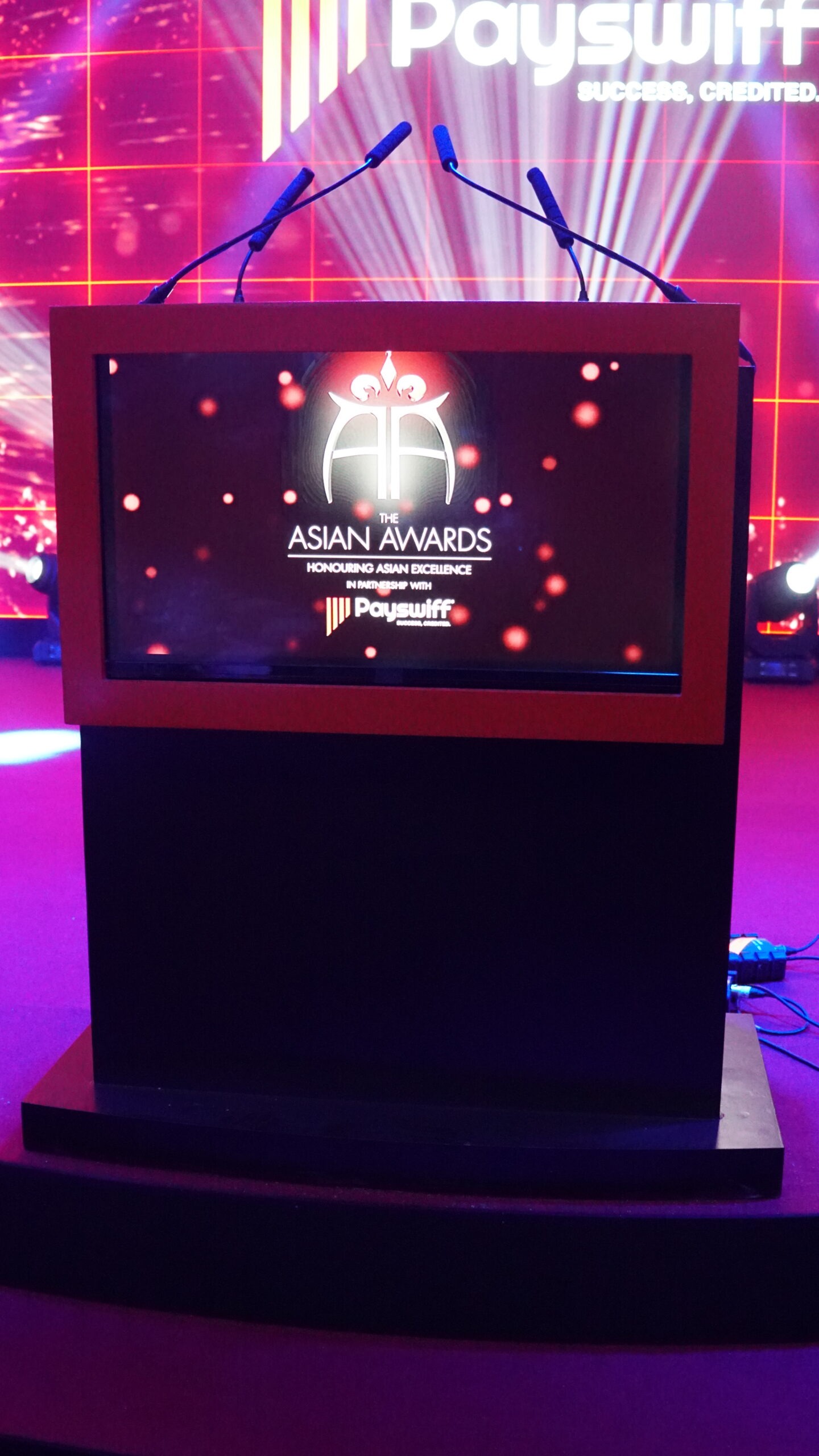 The Asian Awards — Kudos AV event production, photo 3