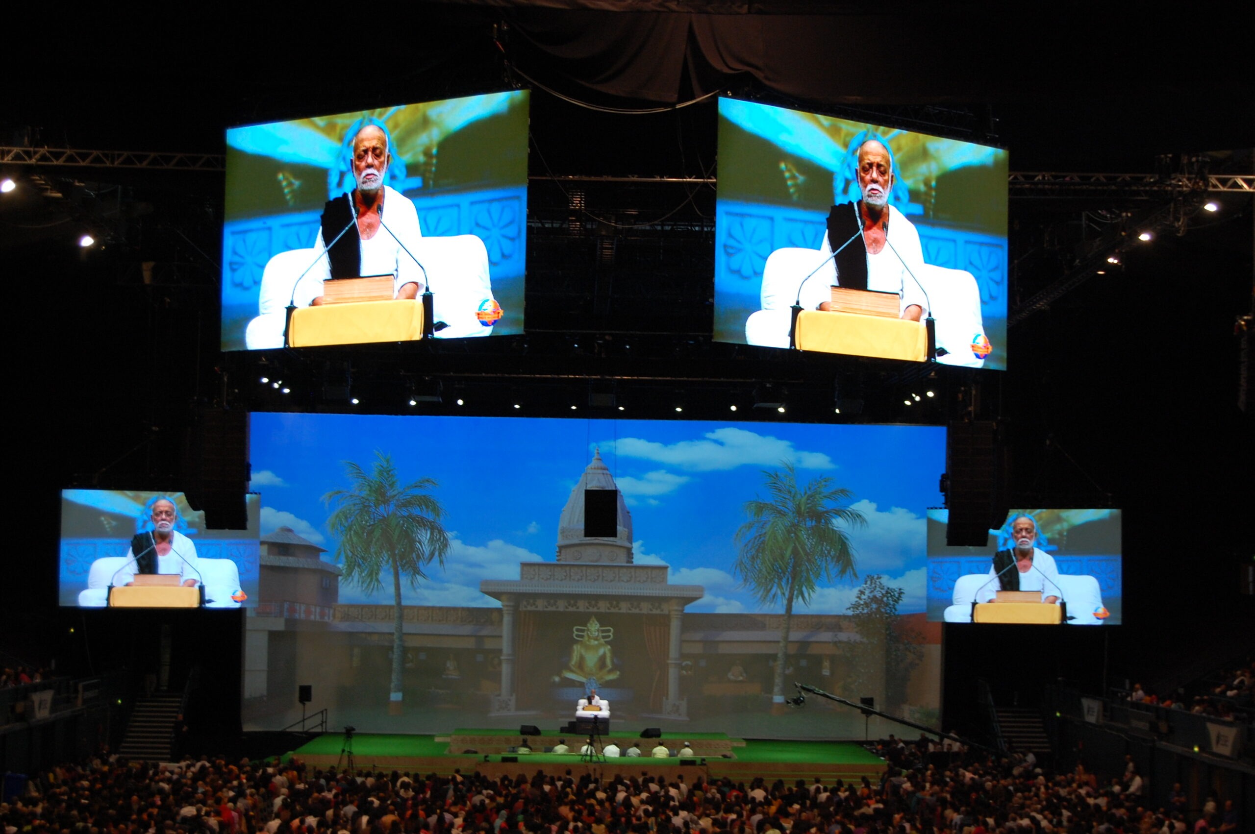 Morari Bapu: Large-Scale Cultural Event — event production by Kudos AV