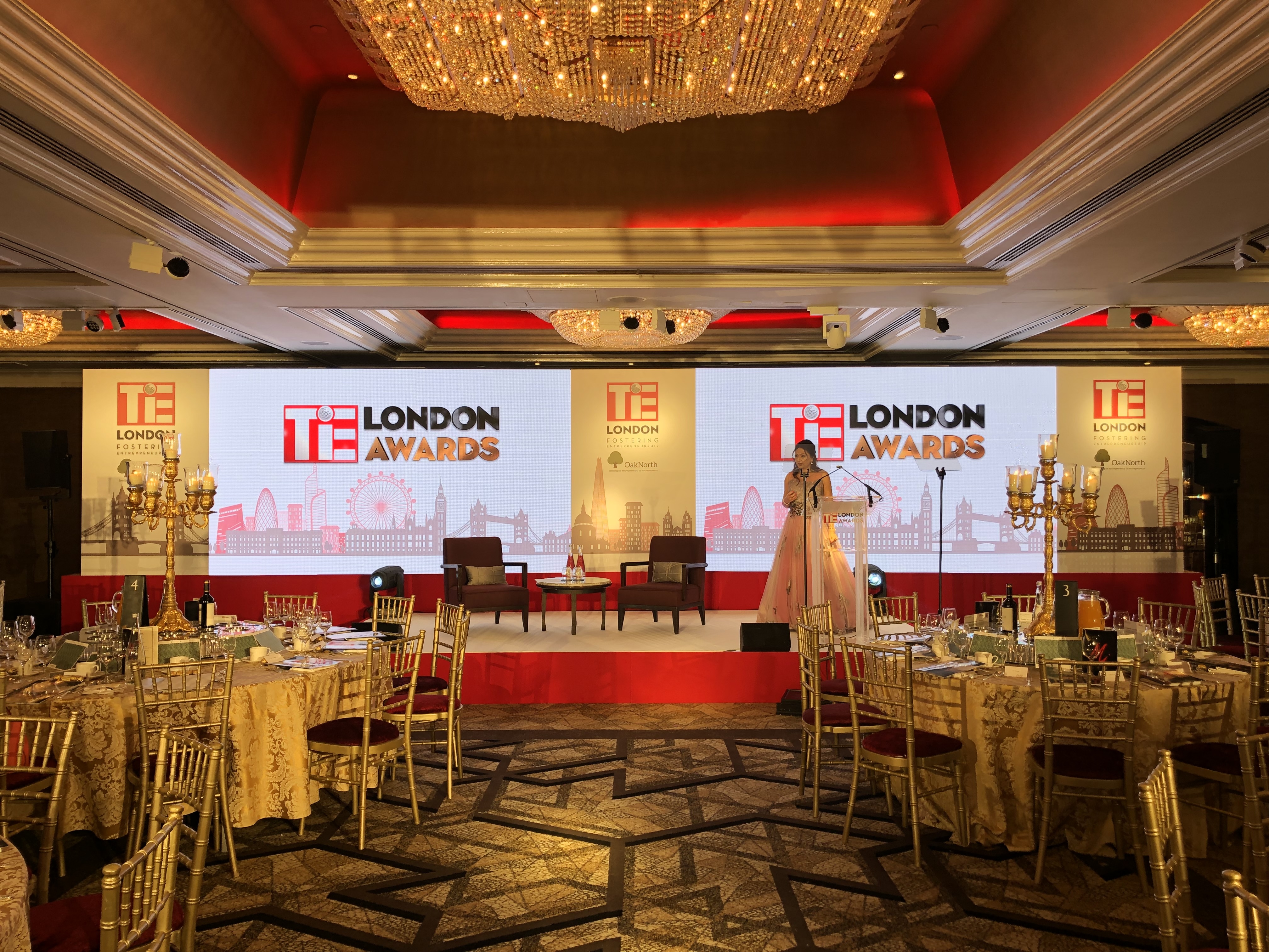 TiE London Awards production photo 5, Jumeirah Carlton Tower