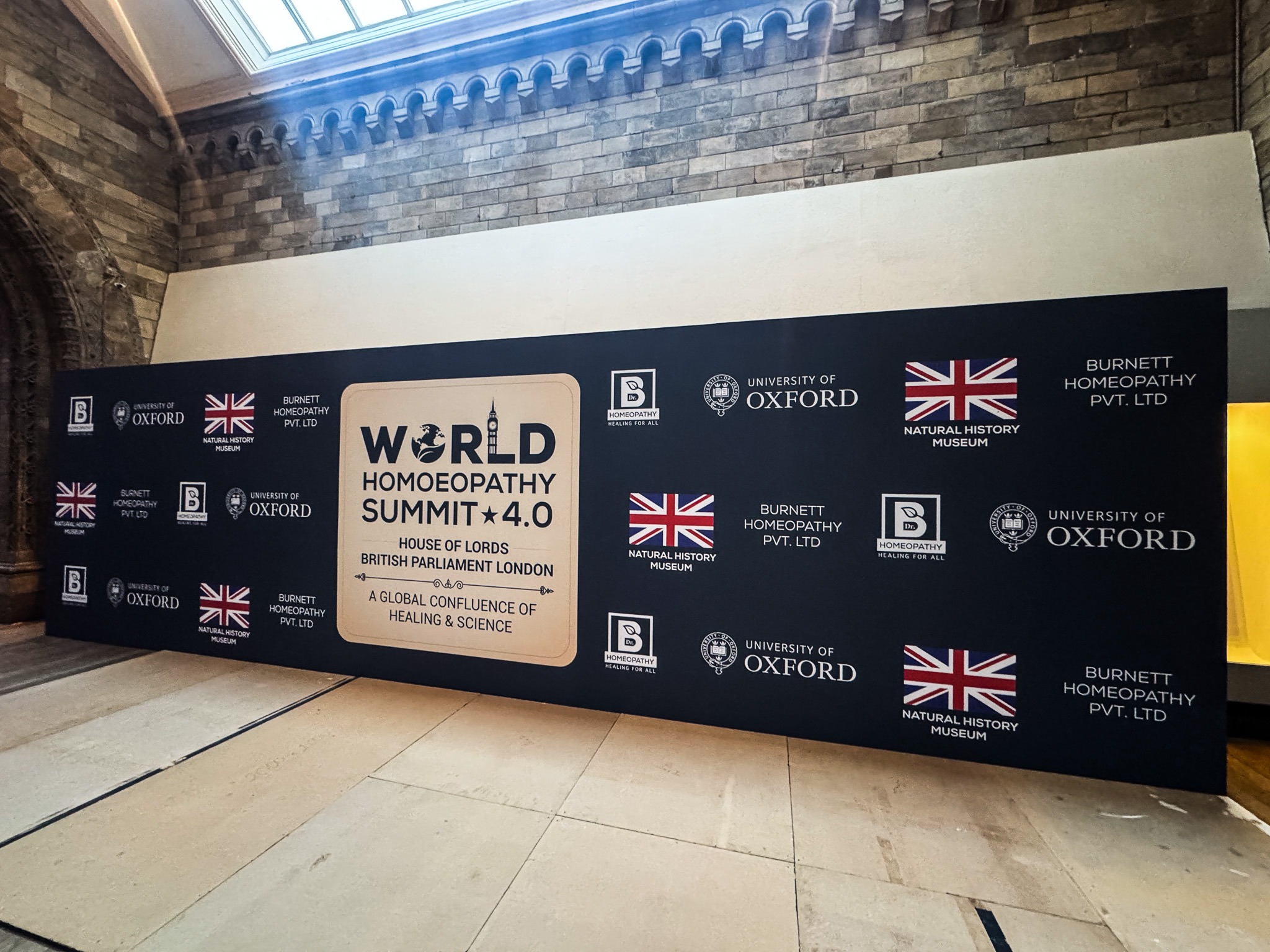 World Homoeopathy Summit 4.0 at the Natural History Museum London — Kudos AV event production, photo 7