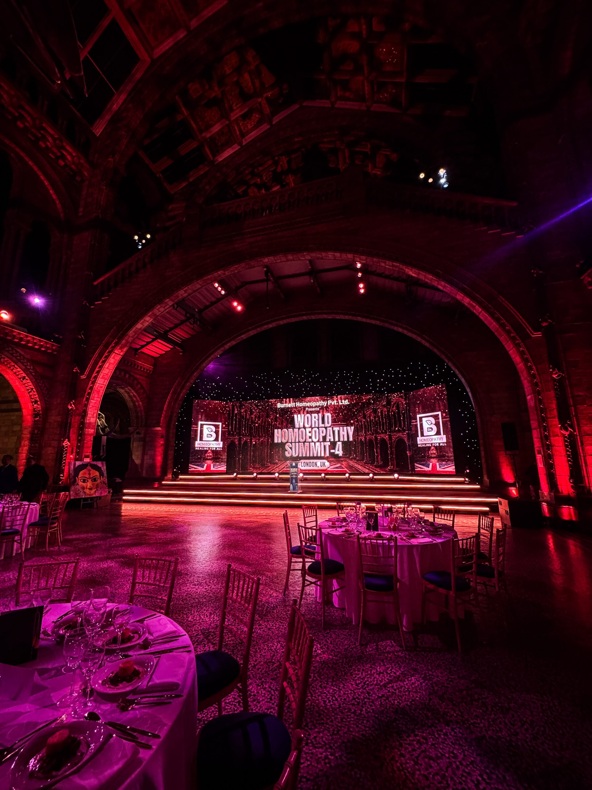 World Homoeopathy Summit 4.0 at the Natural History Museum London — Kudos AV event production, photo 8