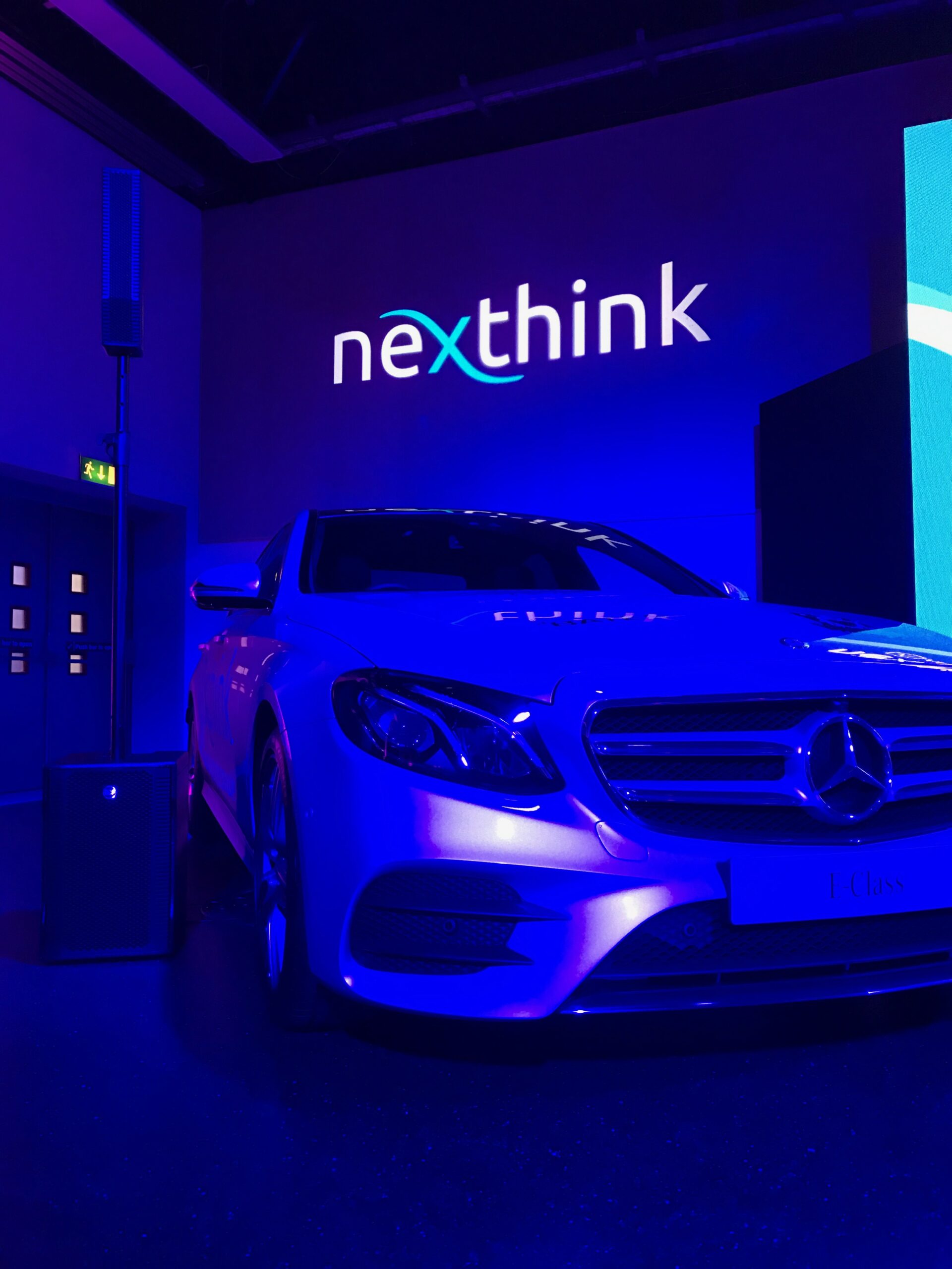 Nexthink: Full technical production for Nexthink's corporate conference in London — stage, LED, lighting and live event management for a polished professional audience. — Kudos AV event production, photo 6
