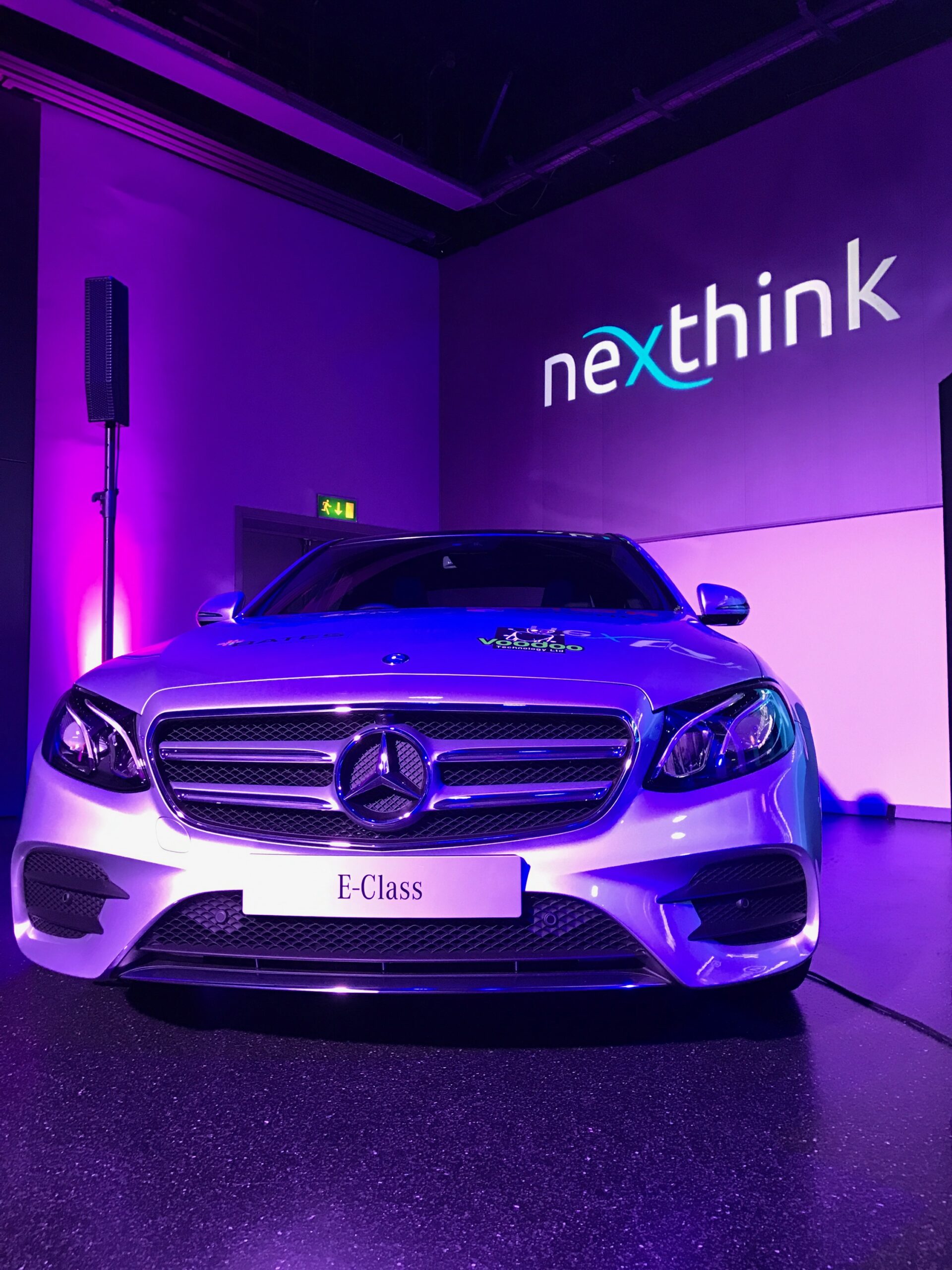 Nexthink: Full technical production for Nexthink's corporate conference in London — stage, LED, lighting and live event management for a polished professional audience. — Kudos AV event production, photo 1