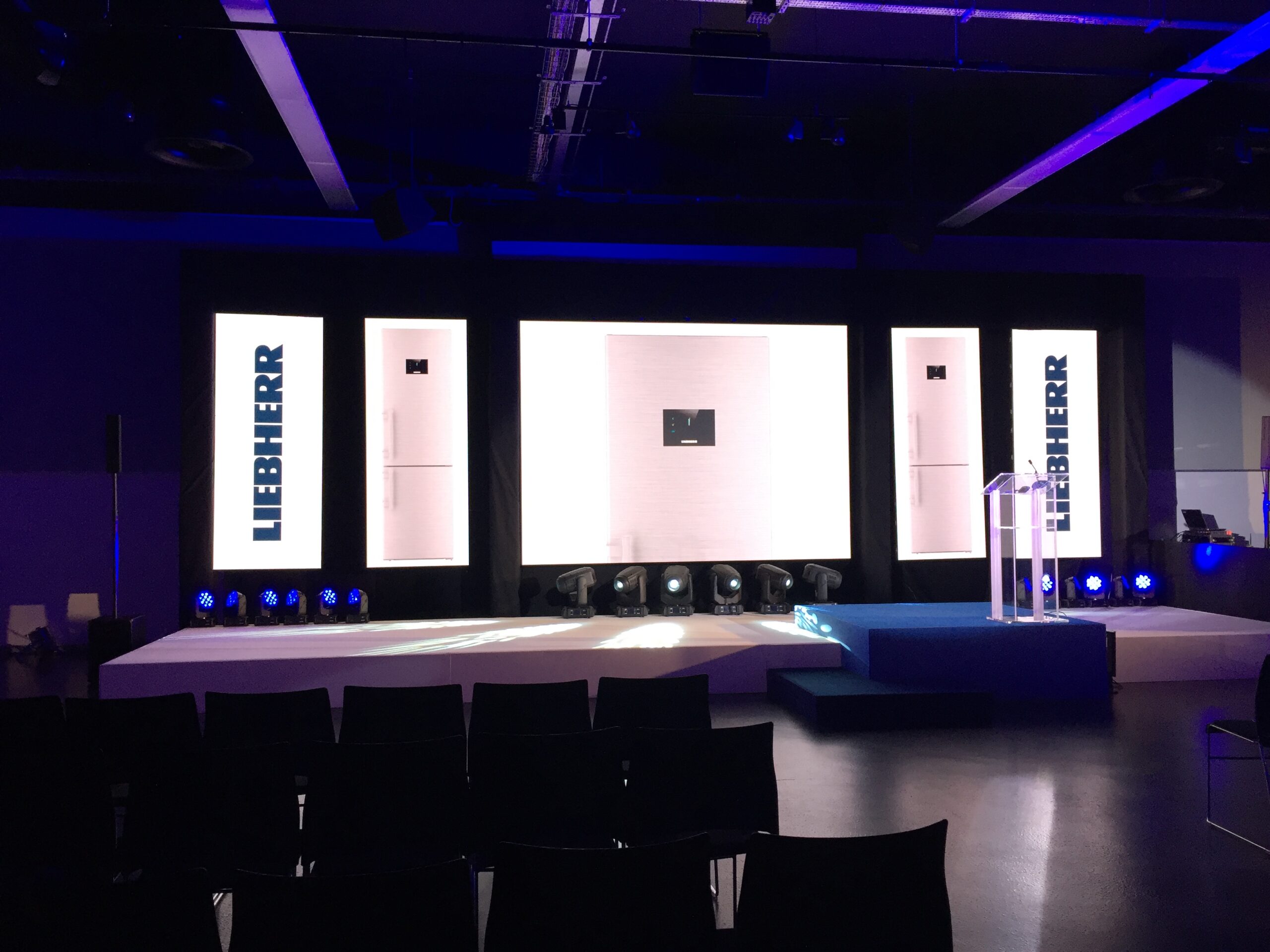 Liebherr corporate conference AV production by Kudos AV — image 4