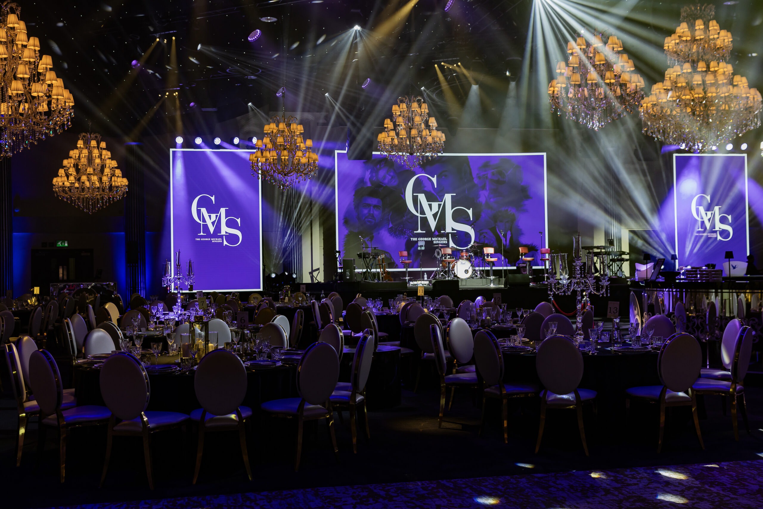 The George Michael Singers Live — Kudos AV event production, photo 1
