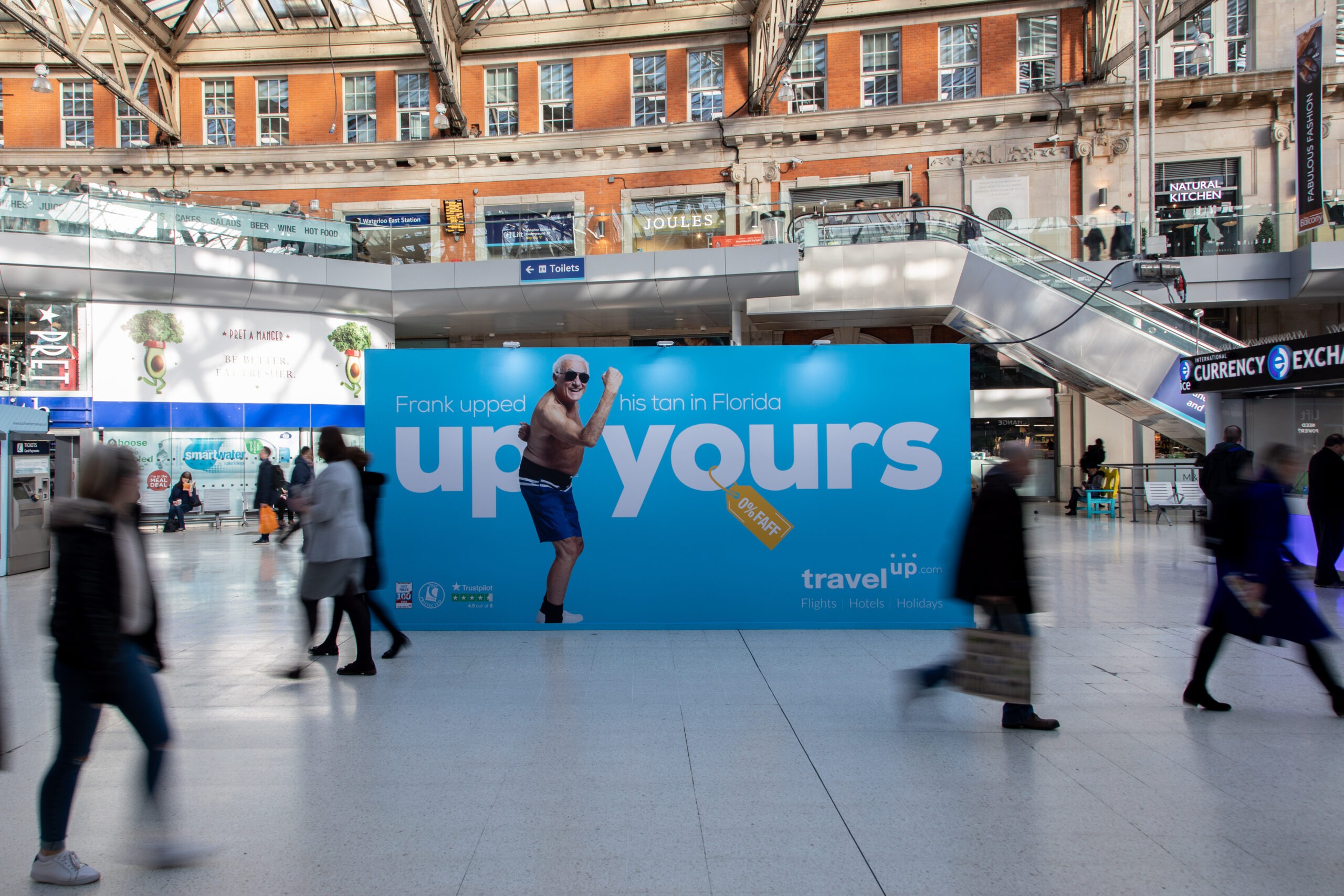 Travel Up, Florida Beach Pop-Up at London Waterloo