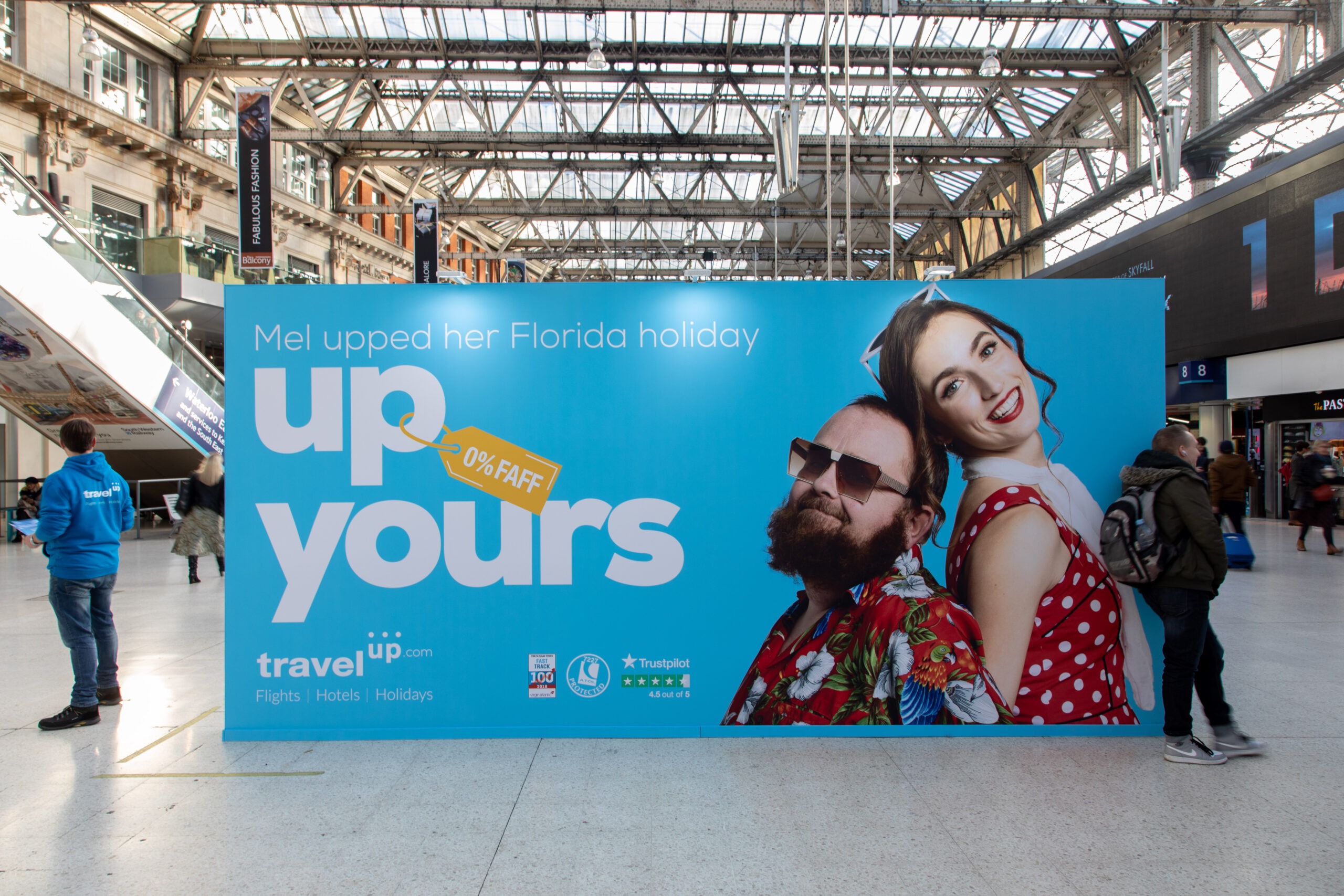 Travel Up, Florida Beach Pop-Up at London Waterloo
