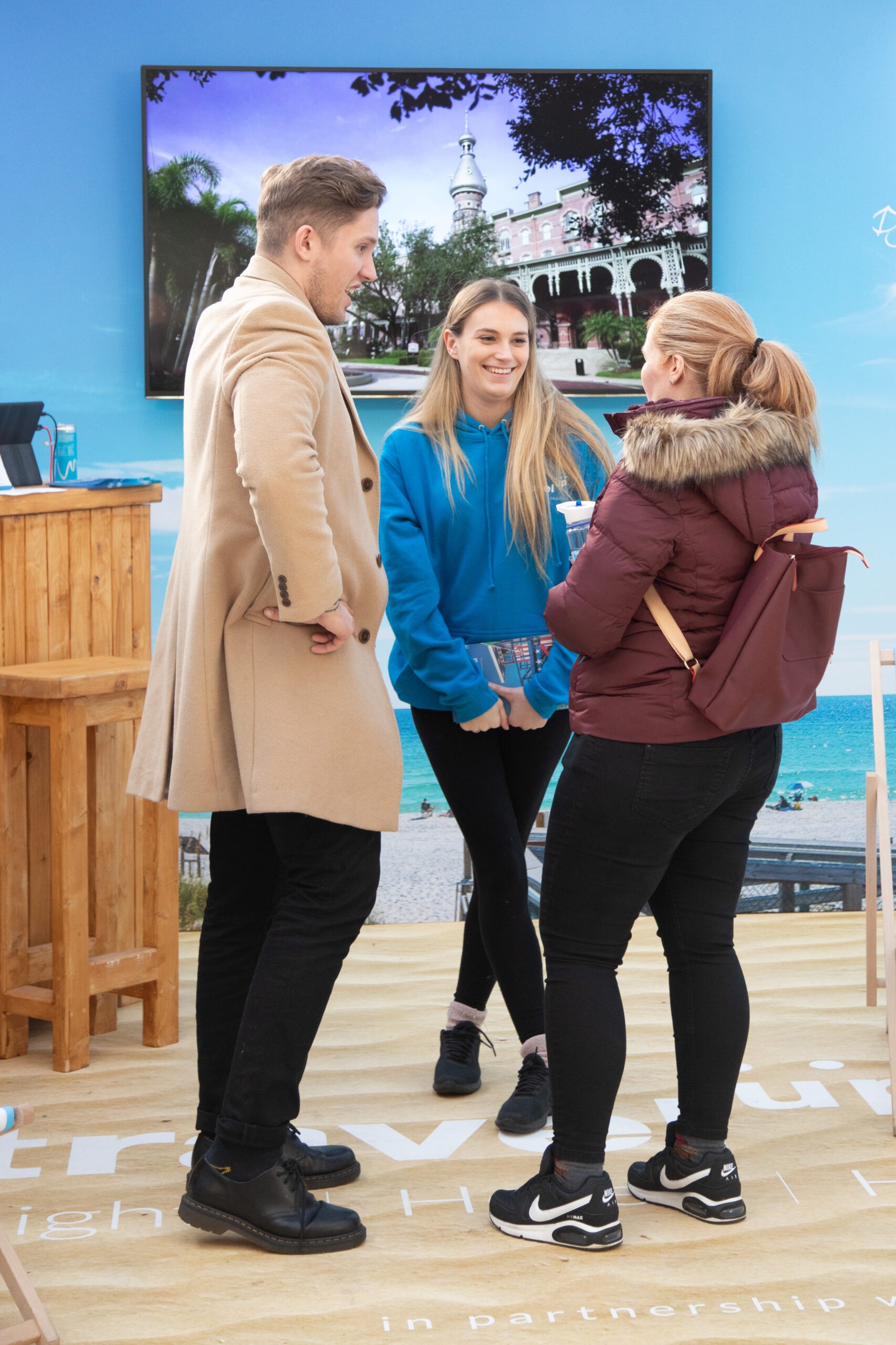 Travel Up, Florida Beach Pop-Up at London Waterloo
