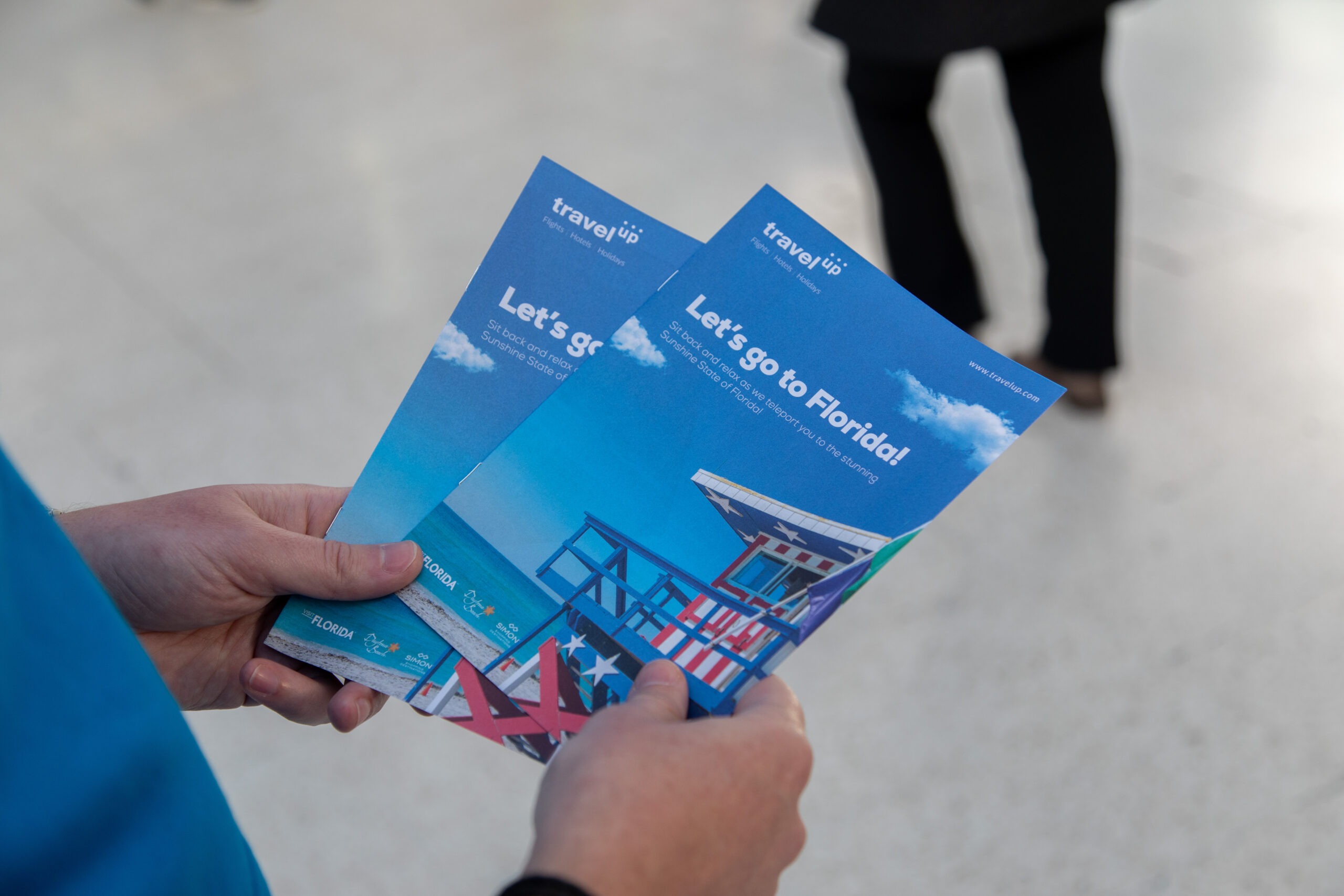 Travel Up, Florida Beach Pop-Up at London Waterloo