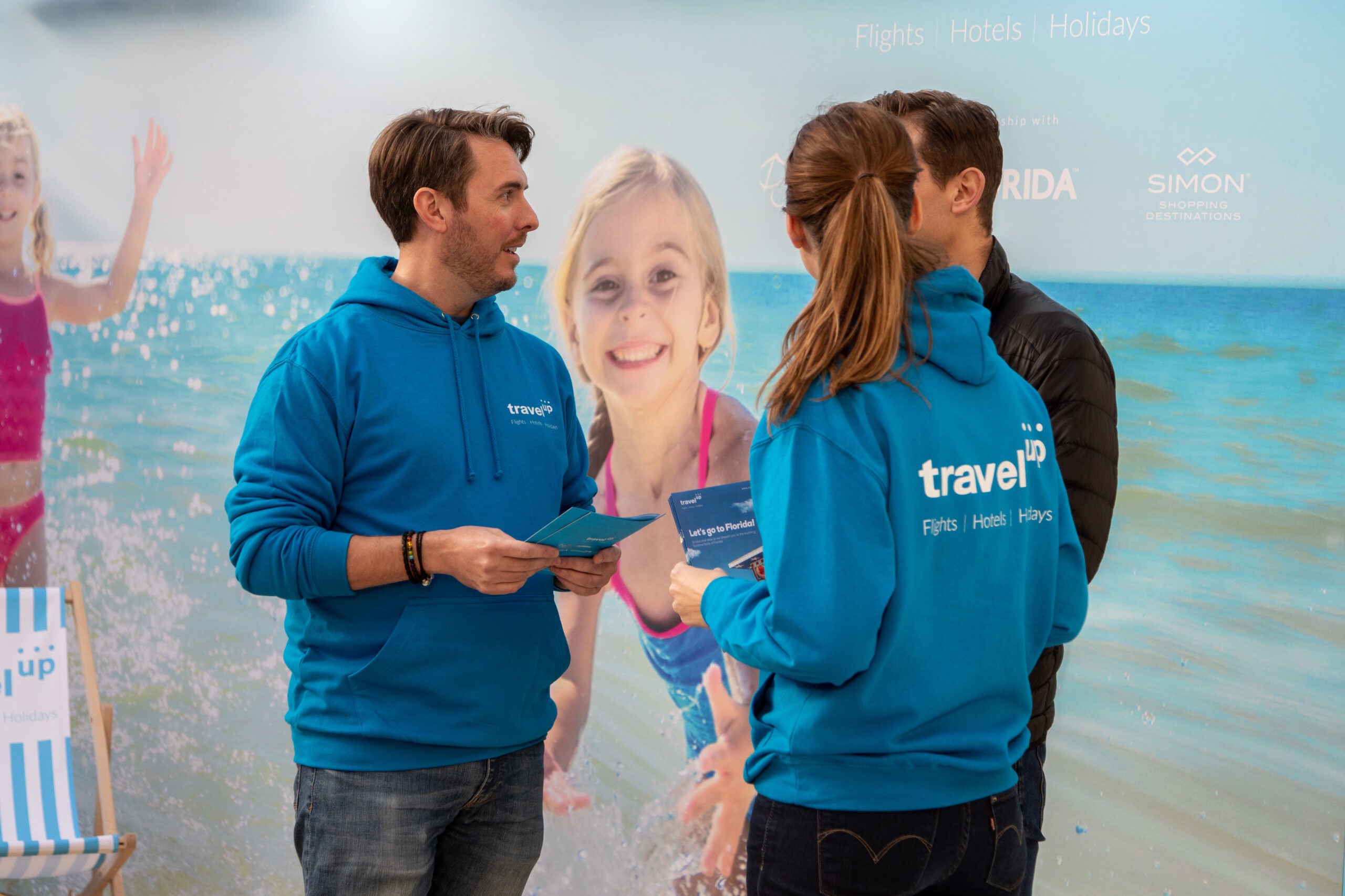 Travel Up, Florida Beach Pop-Up at London Waterloo