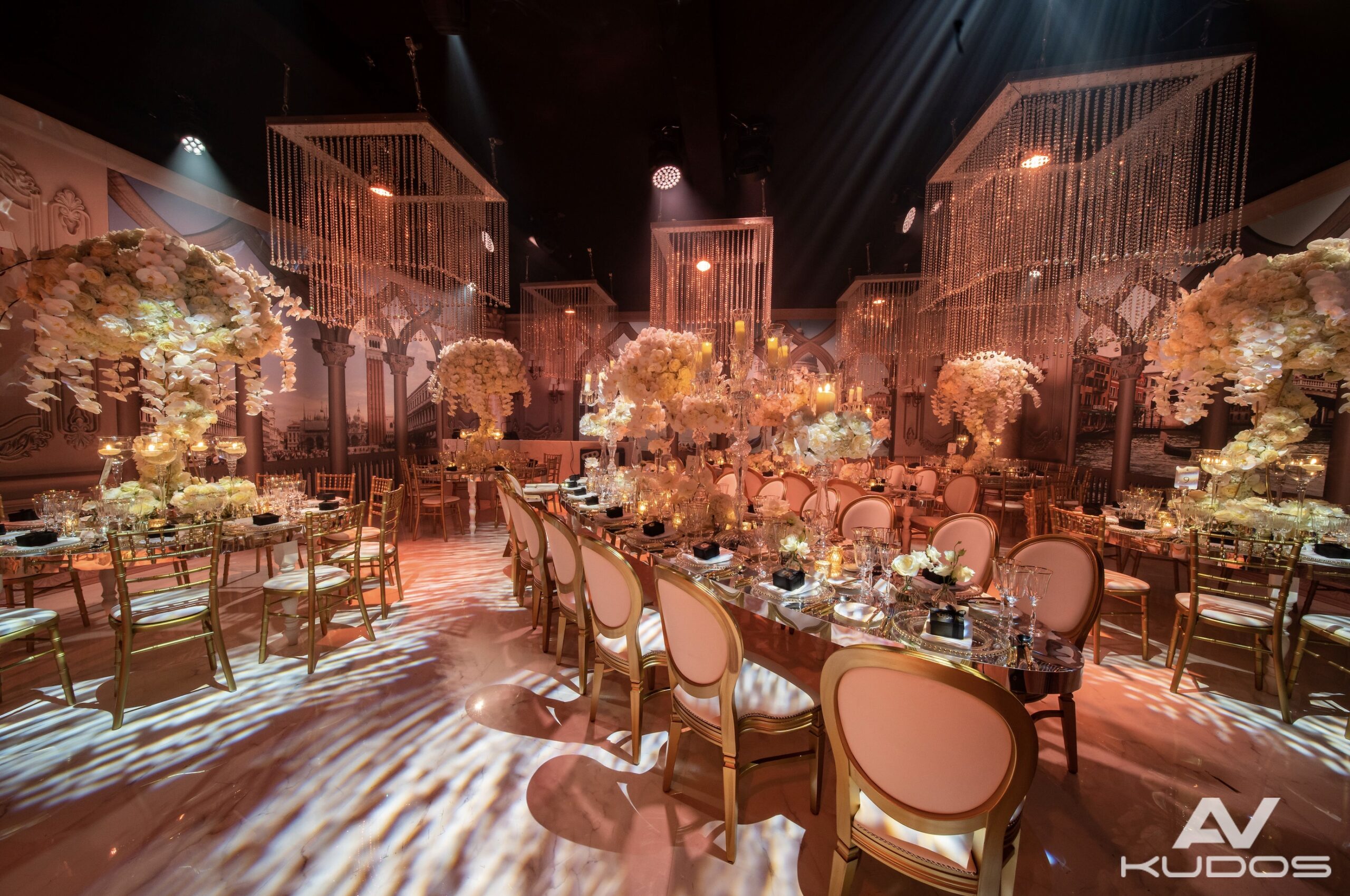 Wedding at Claridge's London — AV production by Kudos AV