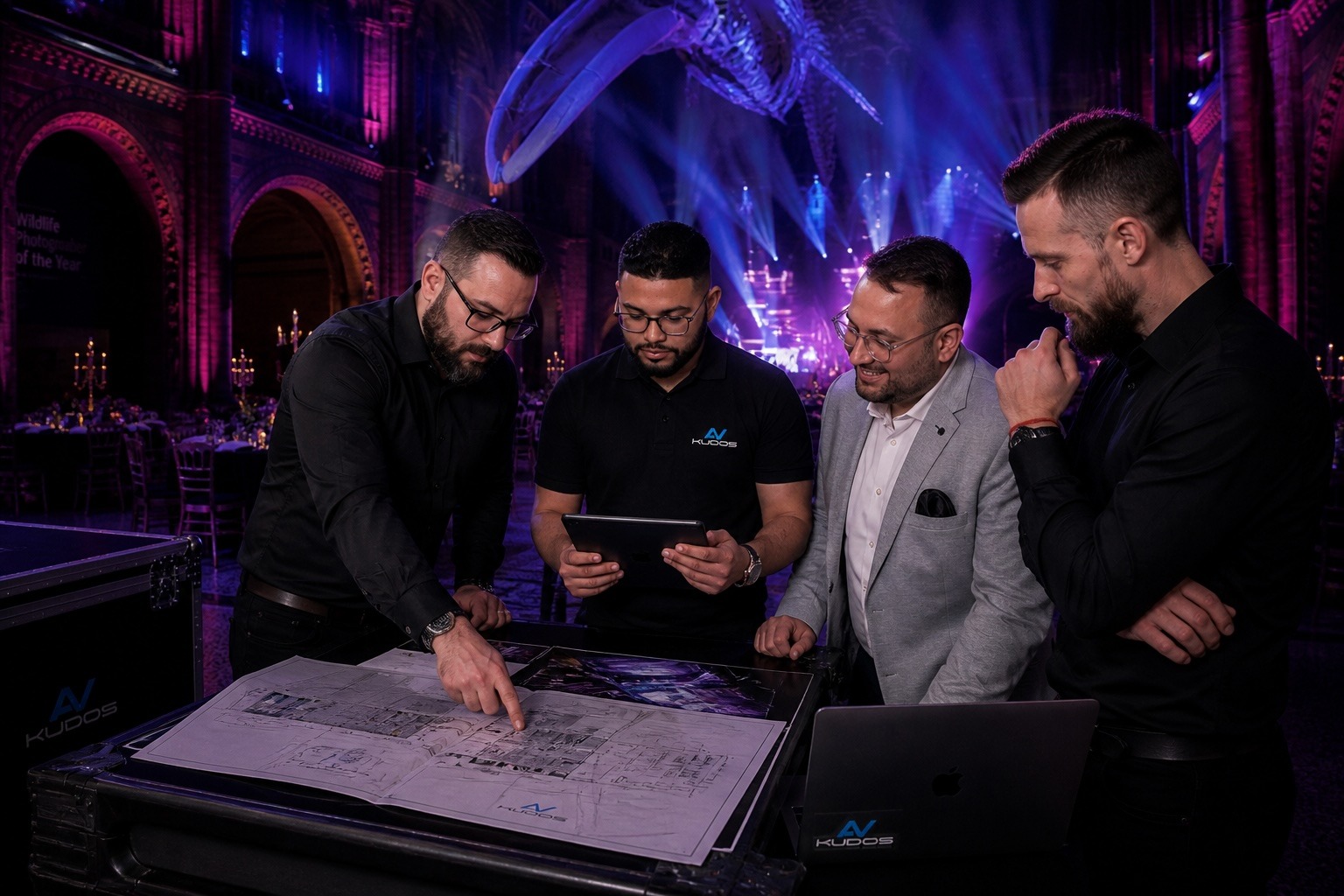 Kudos AV event production — stage 3