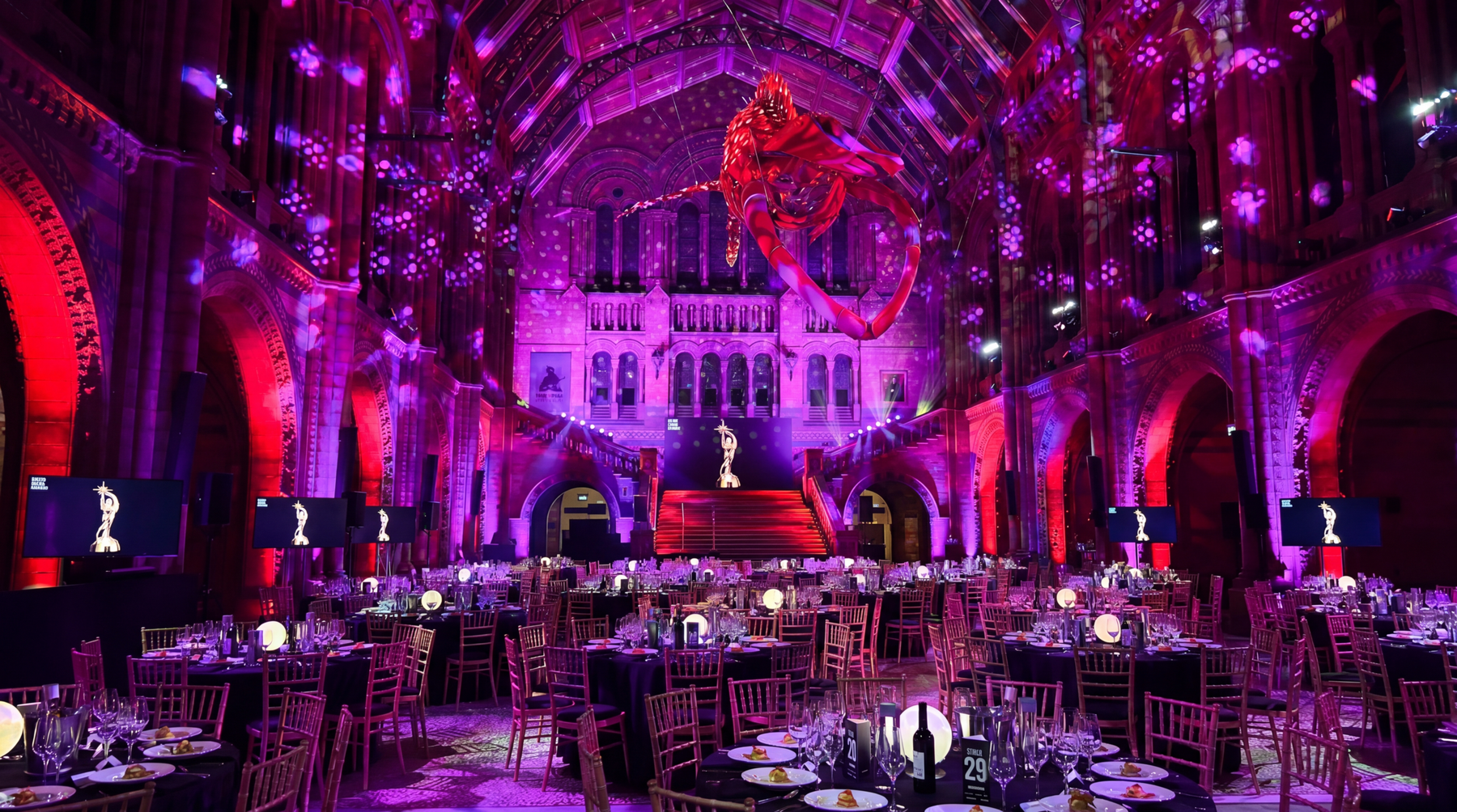 Hintze Hall — Kudos AV venue production