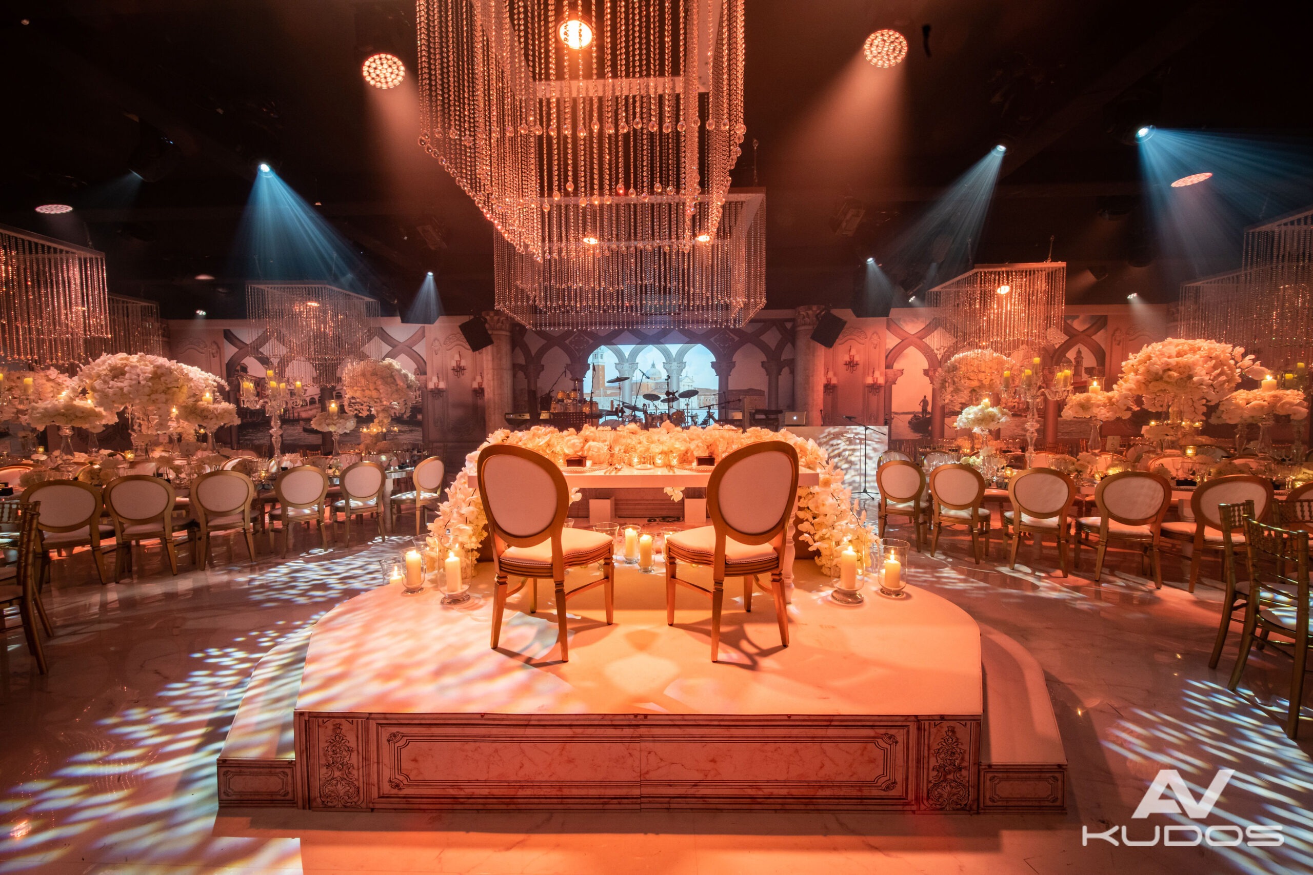 Wedding at Claridge's London — AV production by Kudos AV
