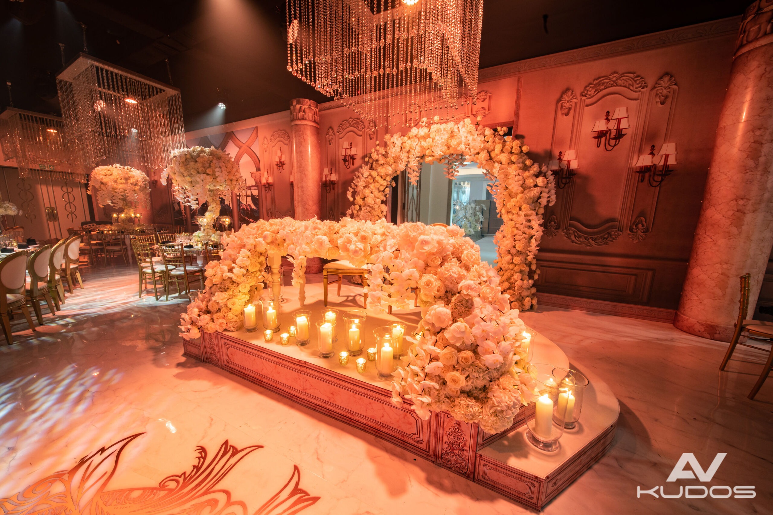 Wedding at Claridge's London — AV production by Kudos AV