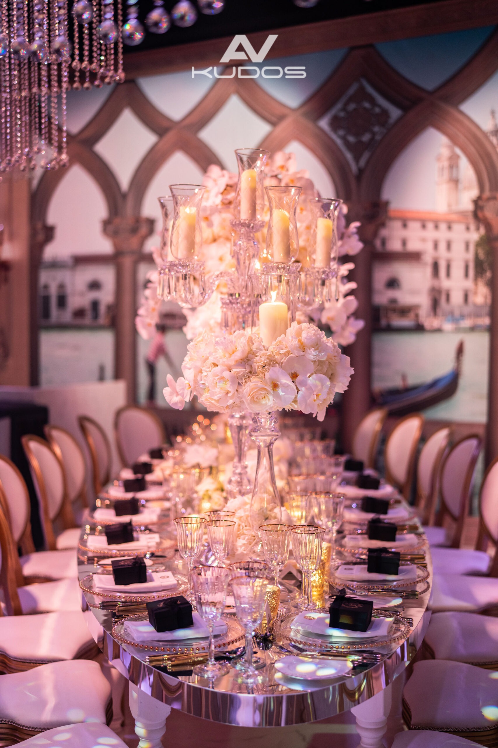 Wedding at Claridge's London — AV production by Kudos AV