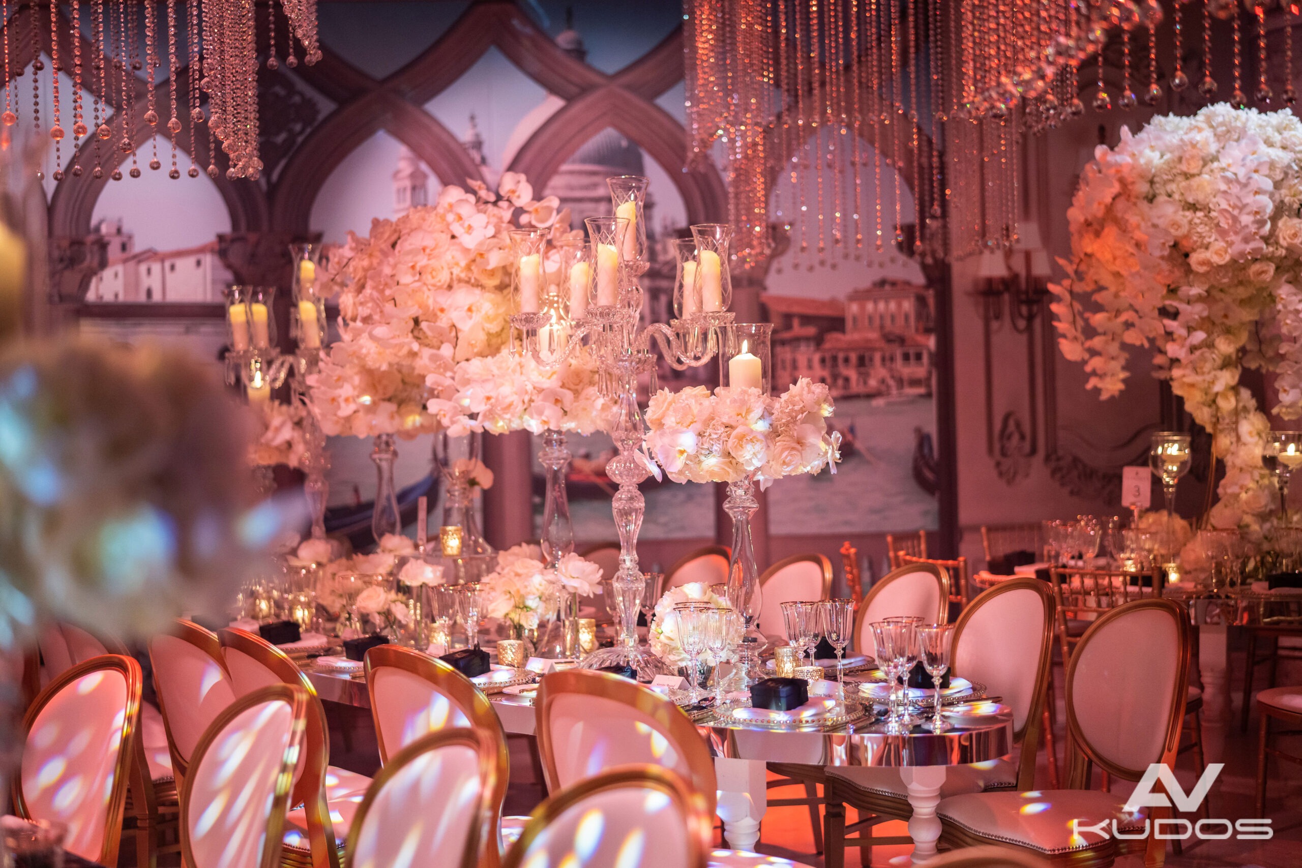 Wedding at Claridge's London — AV production by Kudos AV