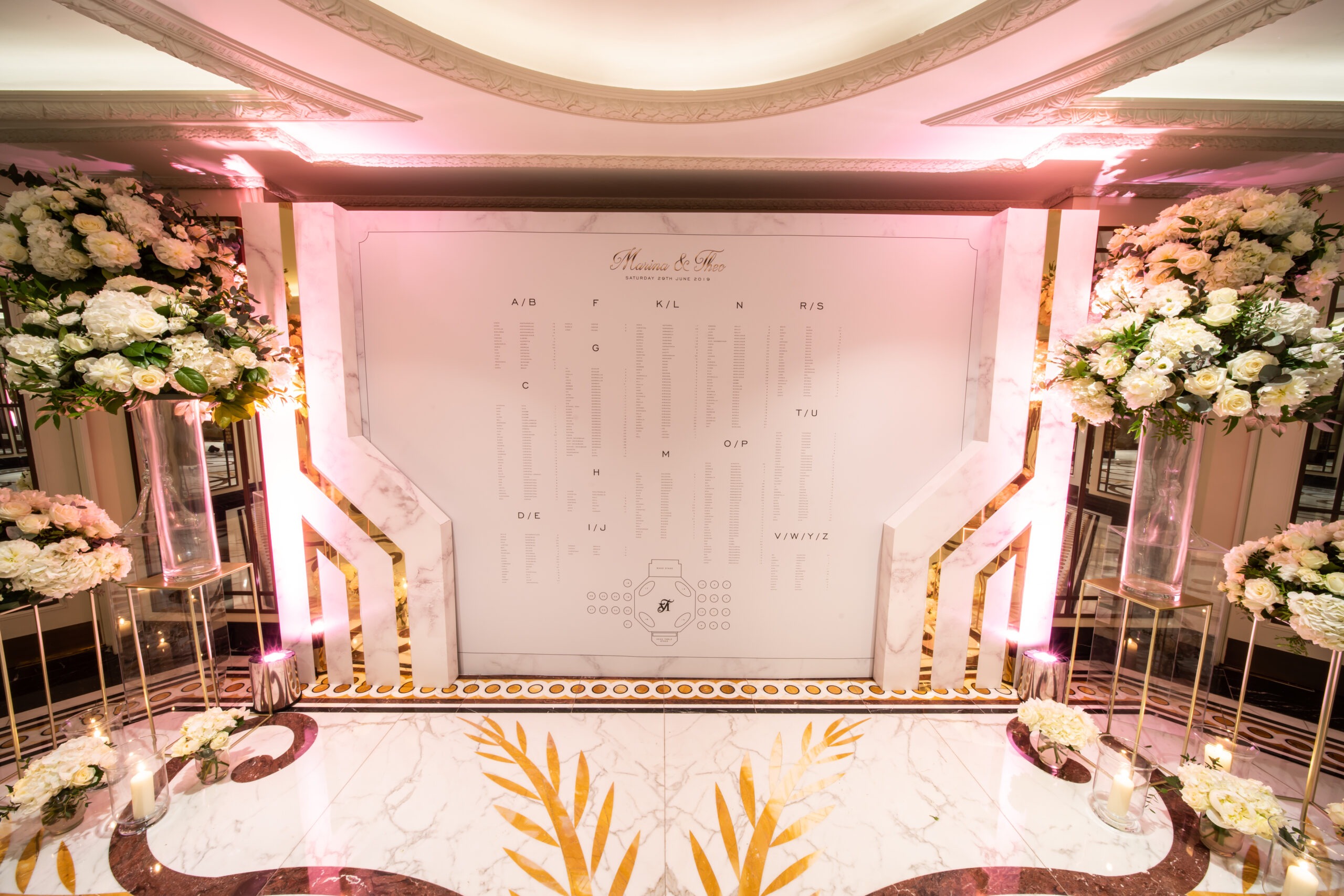 Wedding at The Dorchester London — AV production by Kudos AV