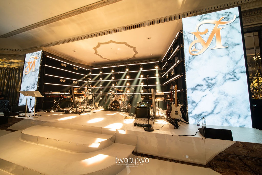 Wedding at The Dorchester London — AV production by Kudos AV
