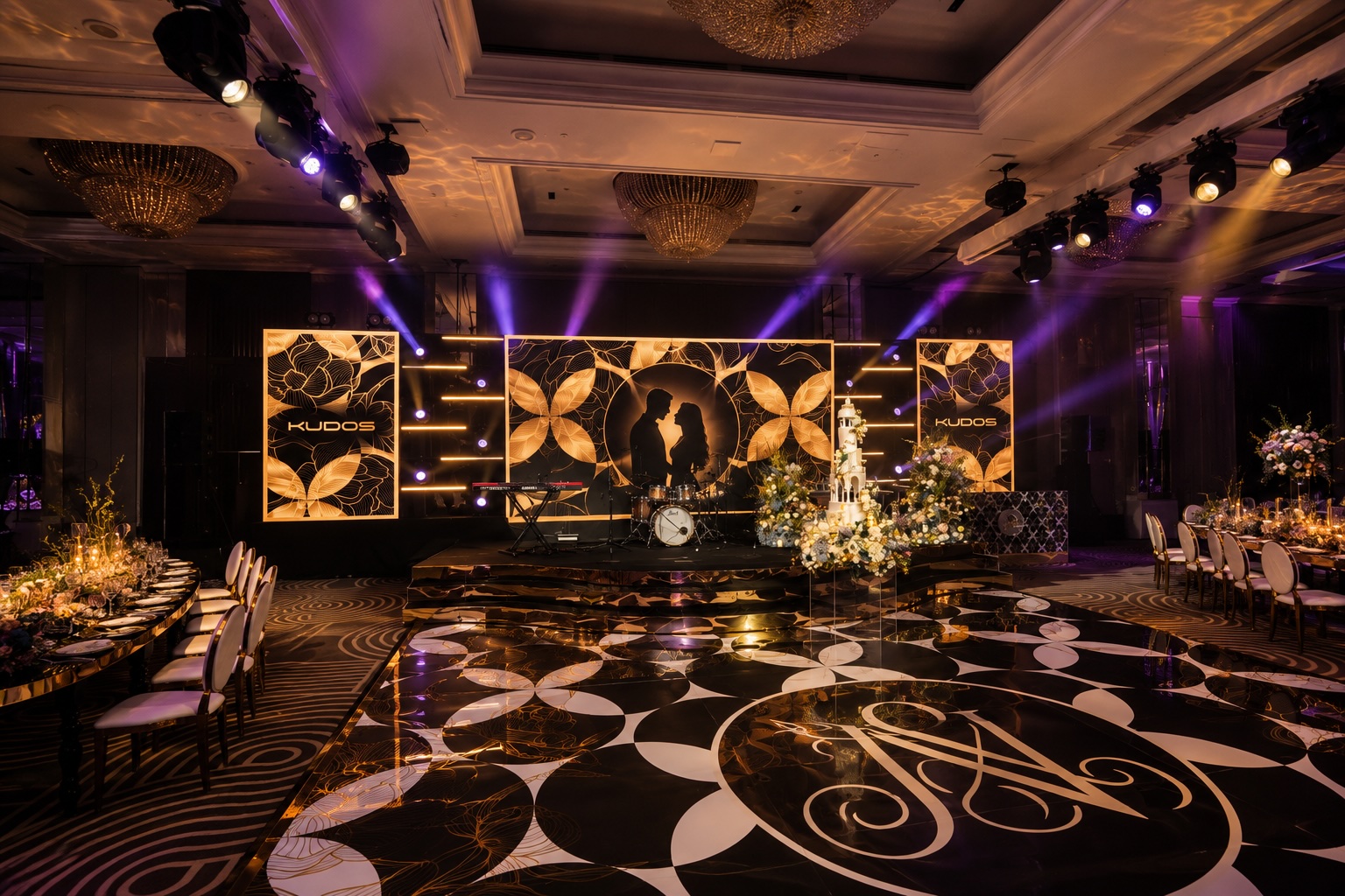 A Black Tie Celebration at the London Hilton on Park Lane — Kudos AV event production, photo 3