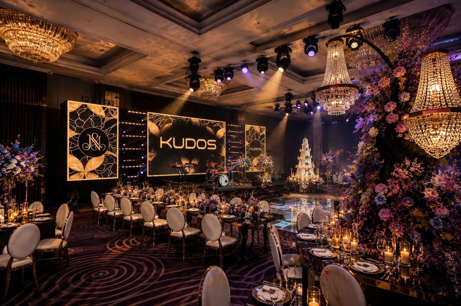 A Black Tie Celebration at the London Hilton on Park Lane — Kudos AV event production, photo 6