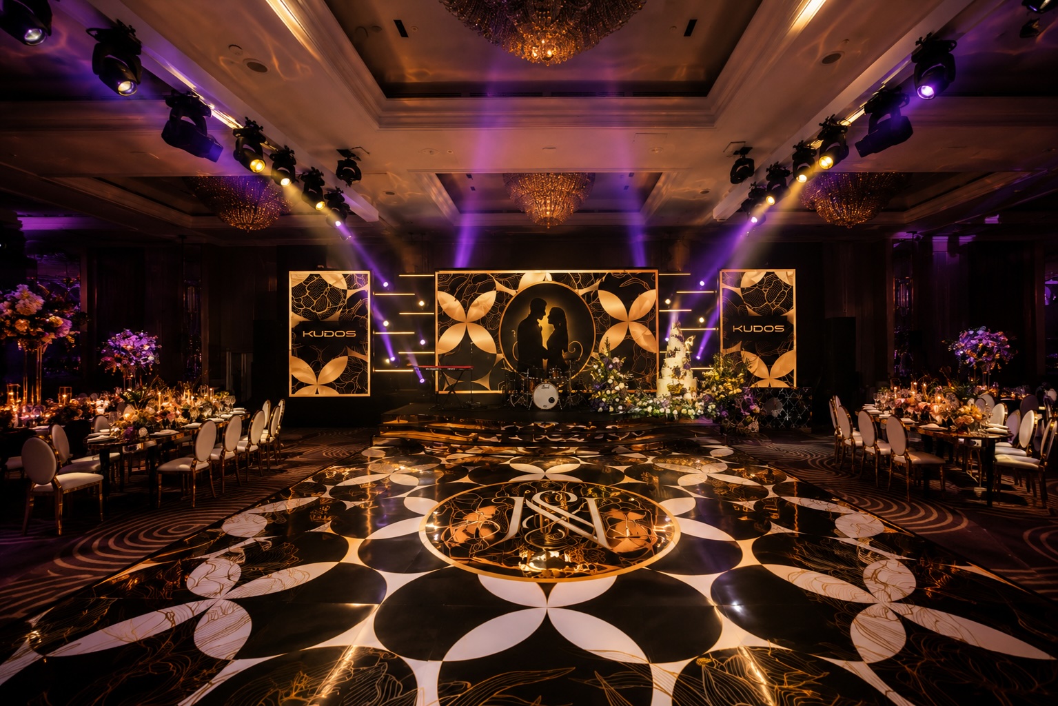 A Black Tie Celebration at the London Hilton on Park Lane — Kudos AV event production, photo 1