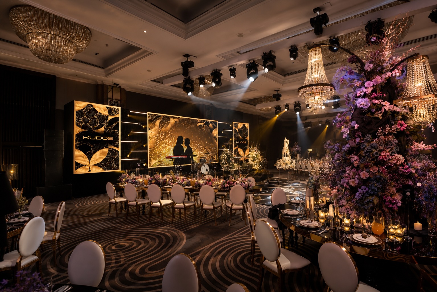 A Black Tie Celebration at the London Hilton on Park Lane — Kudos AV event production, photo 9