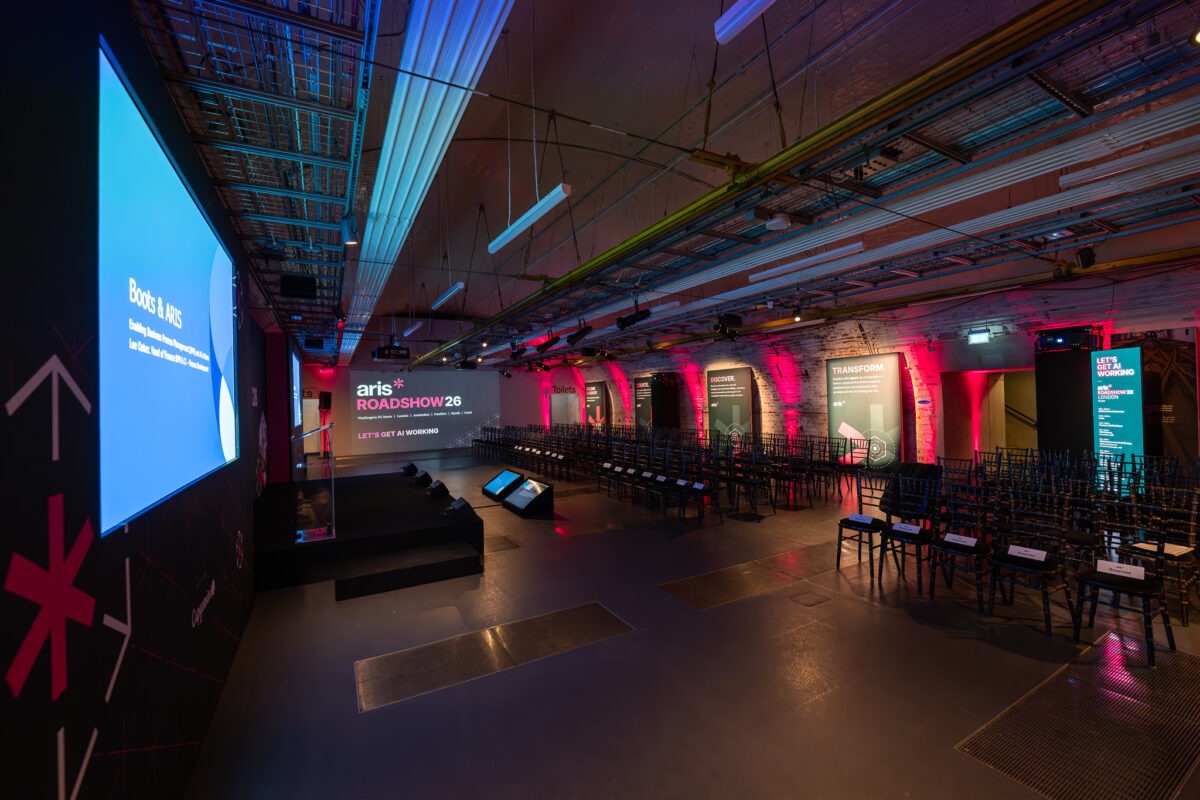 Aris Roadshow London — Kudos AV event production, photo 5